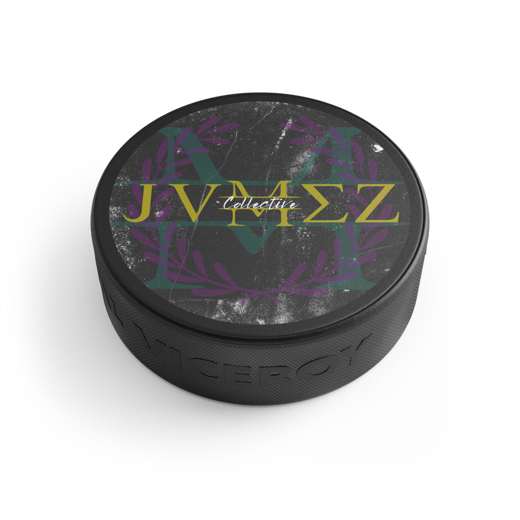 JVMEΖ Collective | "Get Out And Play" | Logo Hockey Puck