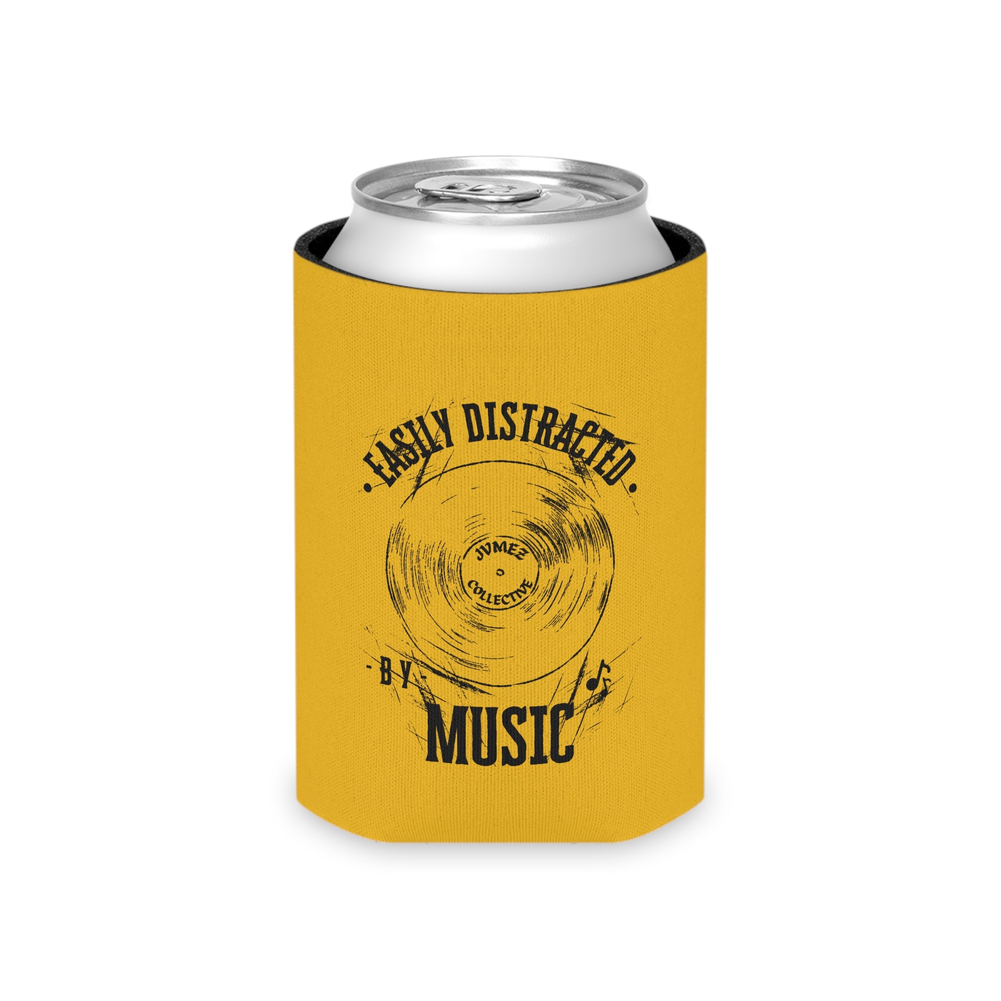 JVMEZ Collective | "Easily Distracted By Music" Koozie