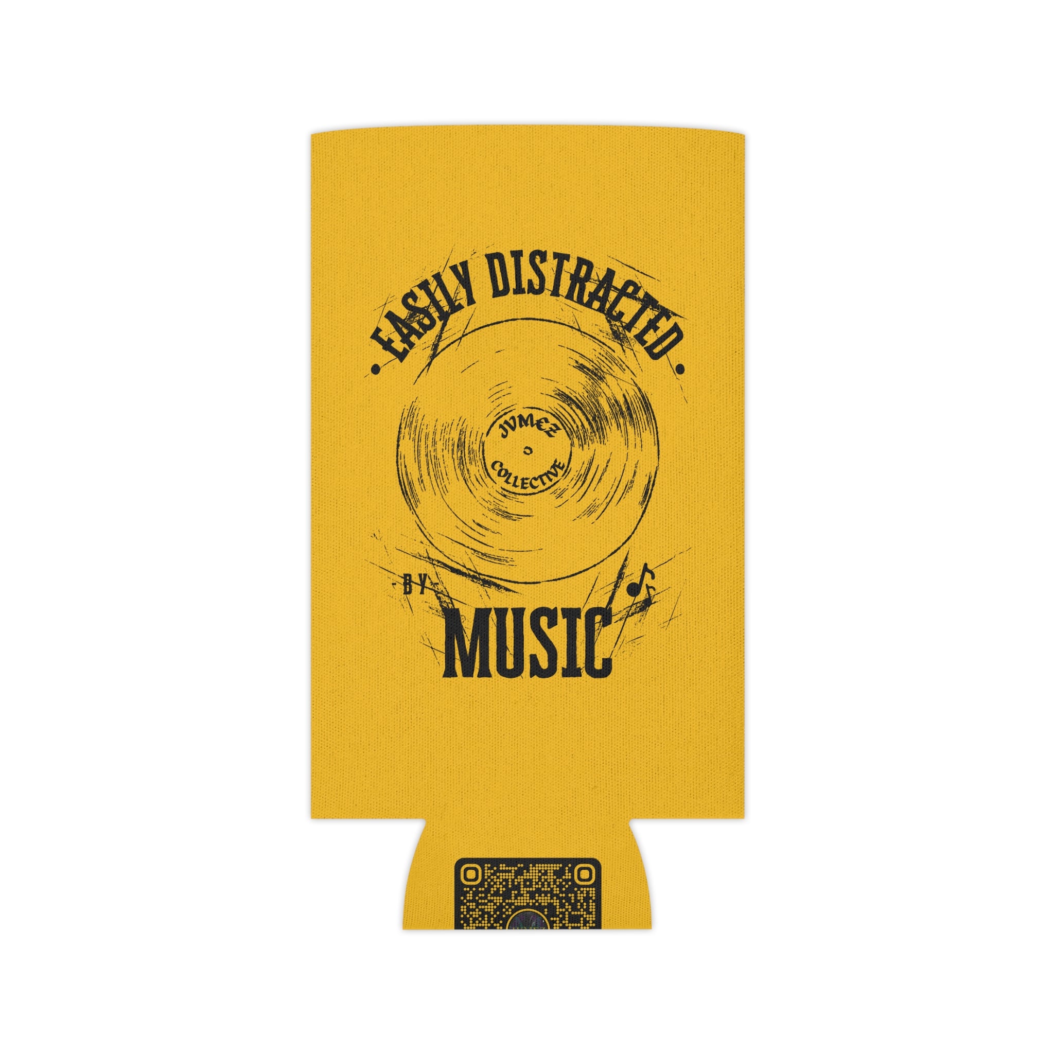 JVMEZ Collective | "Easily Distracted By Music" Koozie