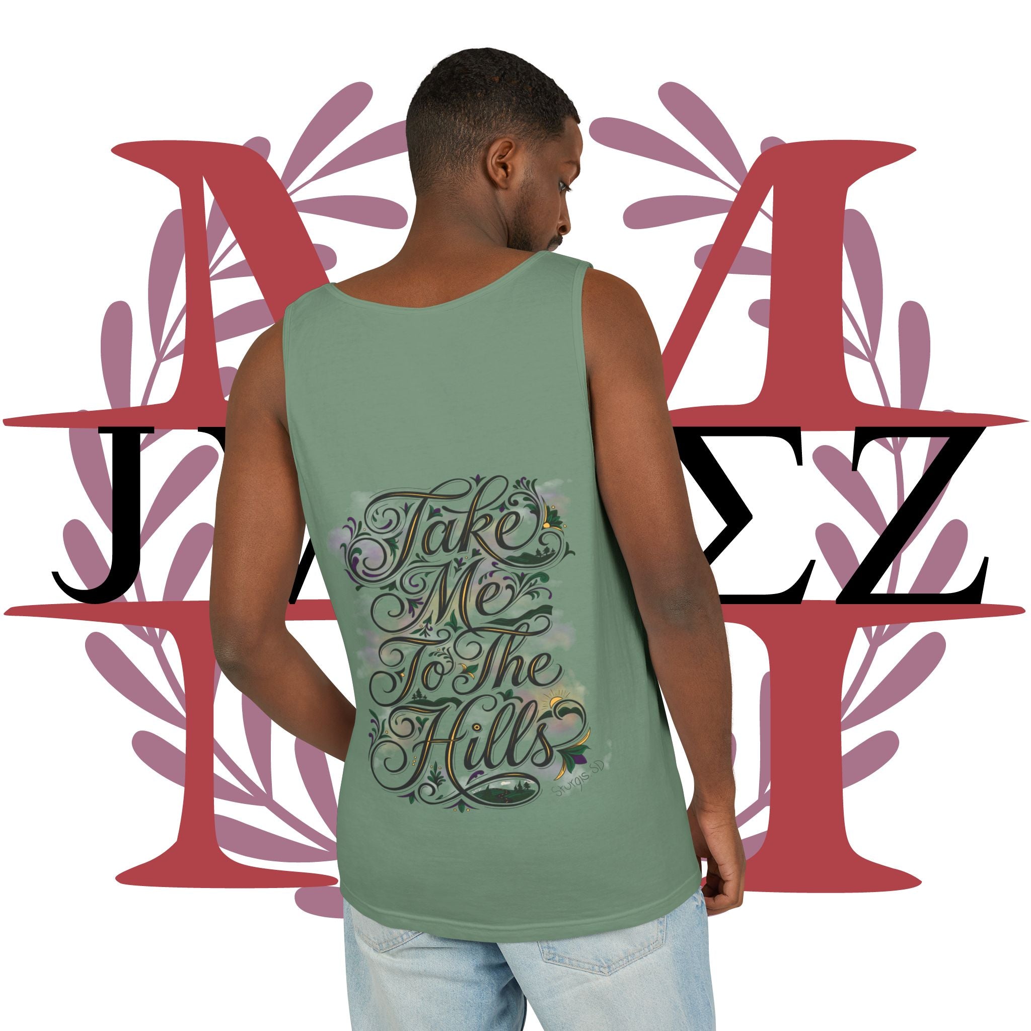 JVMEZ Collective | Sturgis Motorcycle Rally 2026 | "Take Me to the Hills" Tank Top
