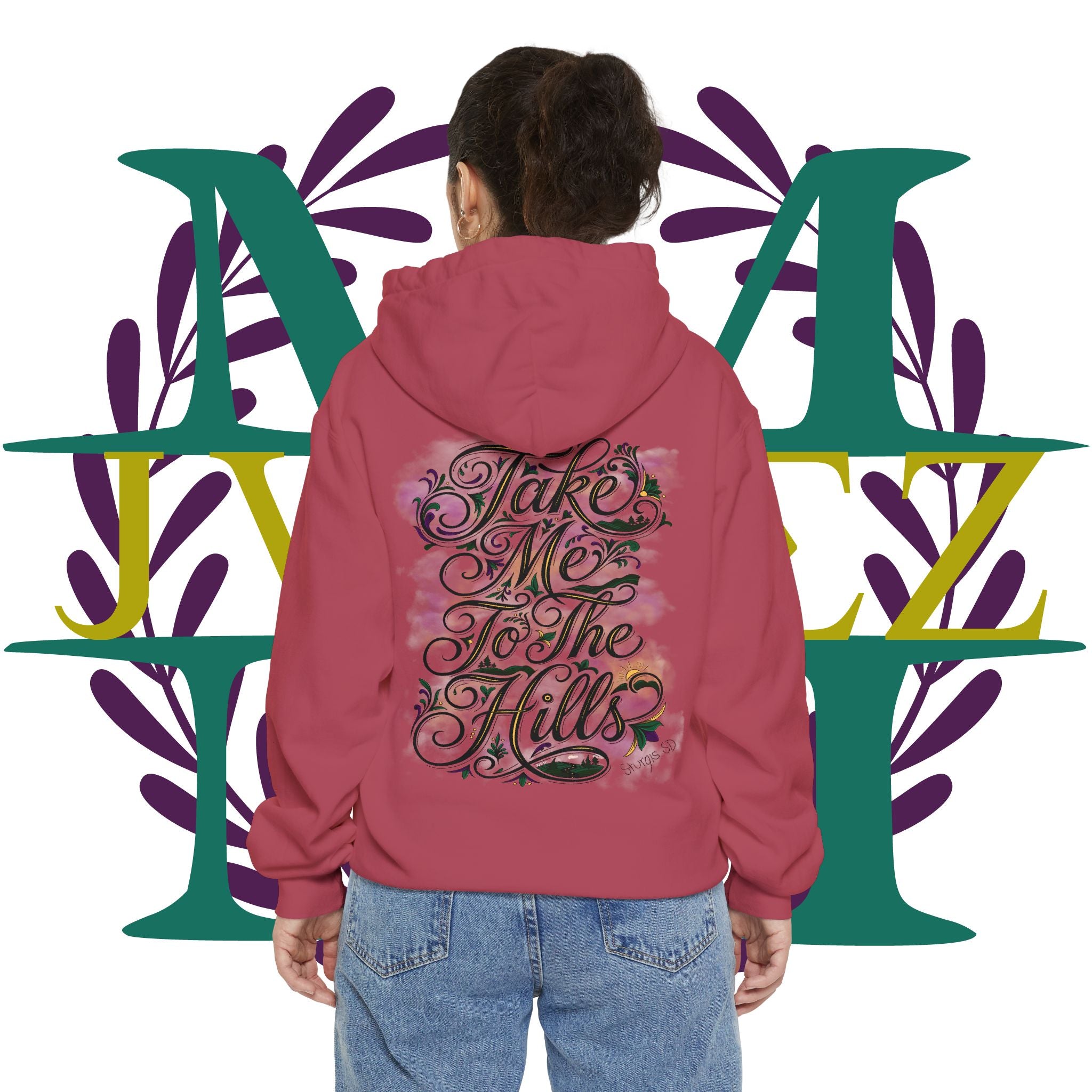 JVMEZ Collective | Sturgis Motorcycle Rally 2026 | "Take Me To The Hills" Hoodie