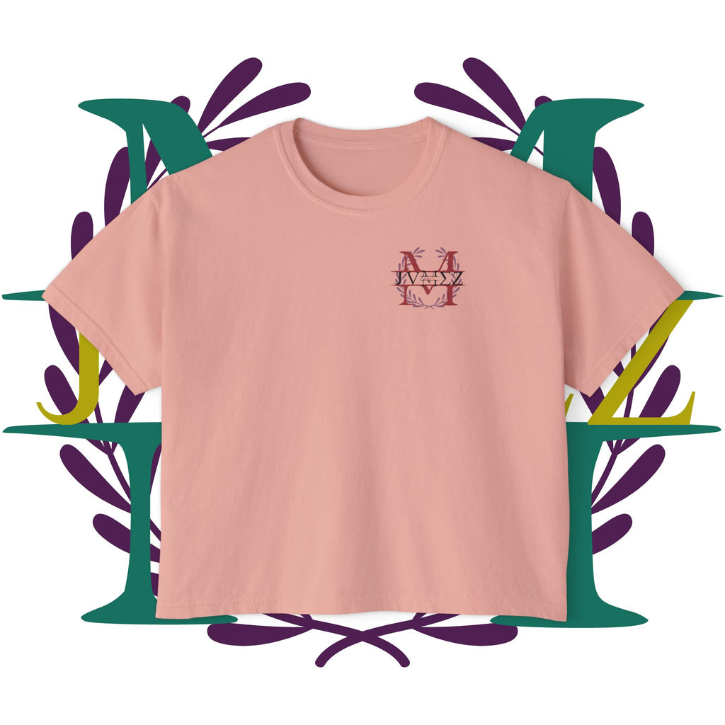 JVMEZ Collective | Easily Distracted By Music | Women's Boxy Tee