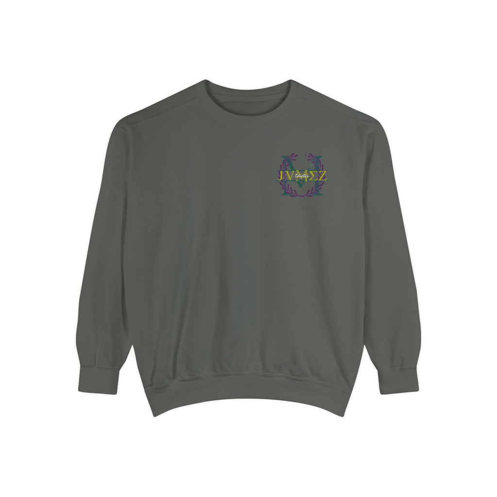 JVMEZ Collective Garment-Dyed Sweatshirt - The PINme® Swag Shop