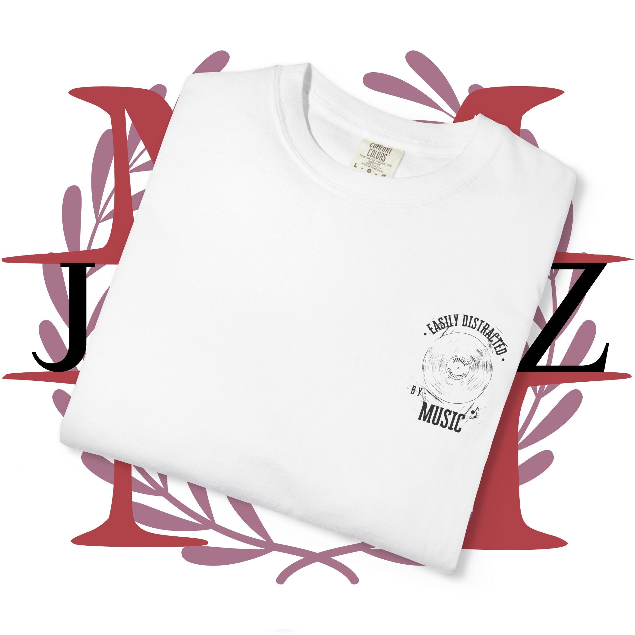 JVMEZ Collective | "Easily Distracted by Music" Tee