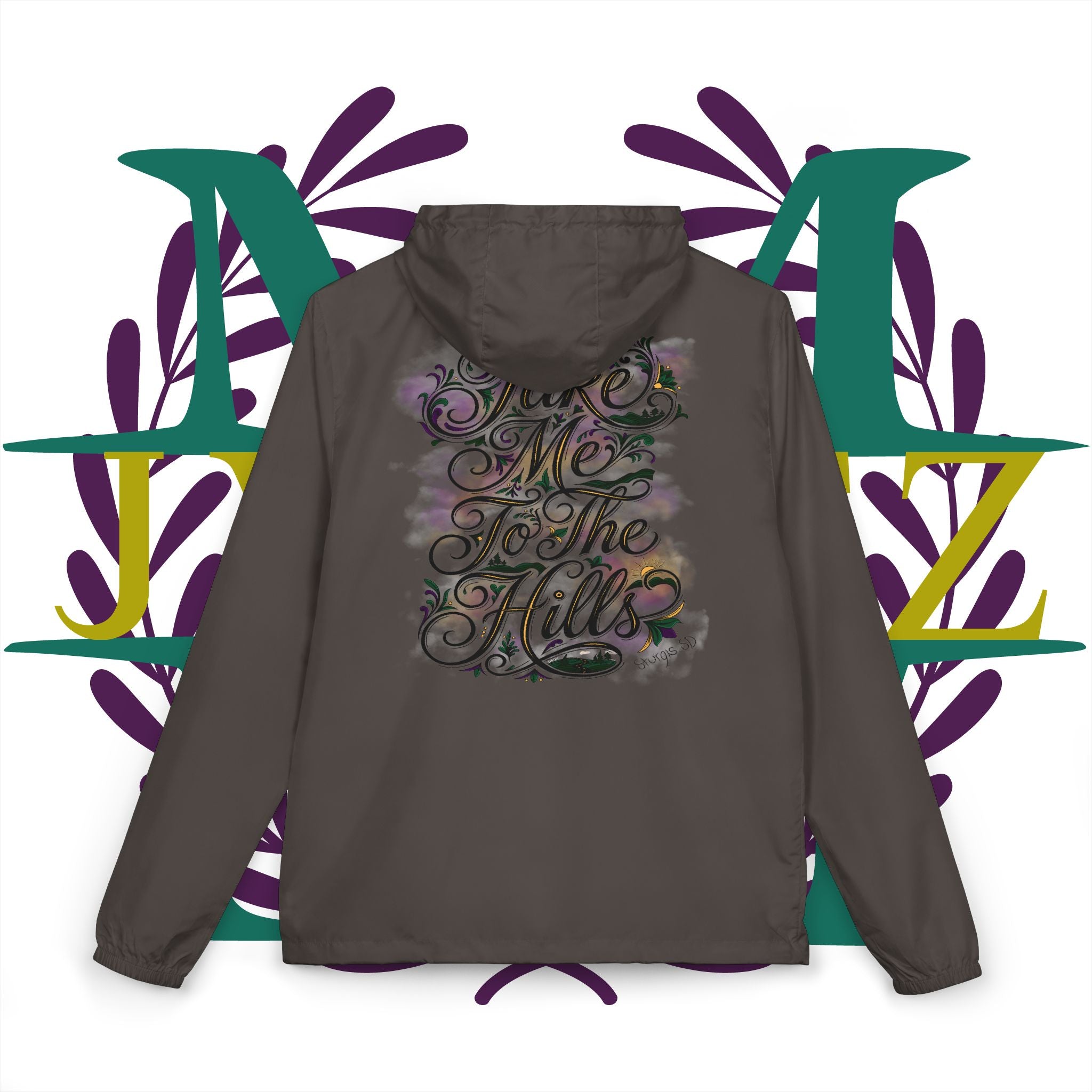 JVMEZ Collective | Sturgis Motorcycle Rally 2026 | “Take Me to the Hills” Windbreaker