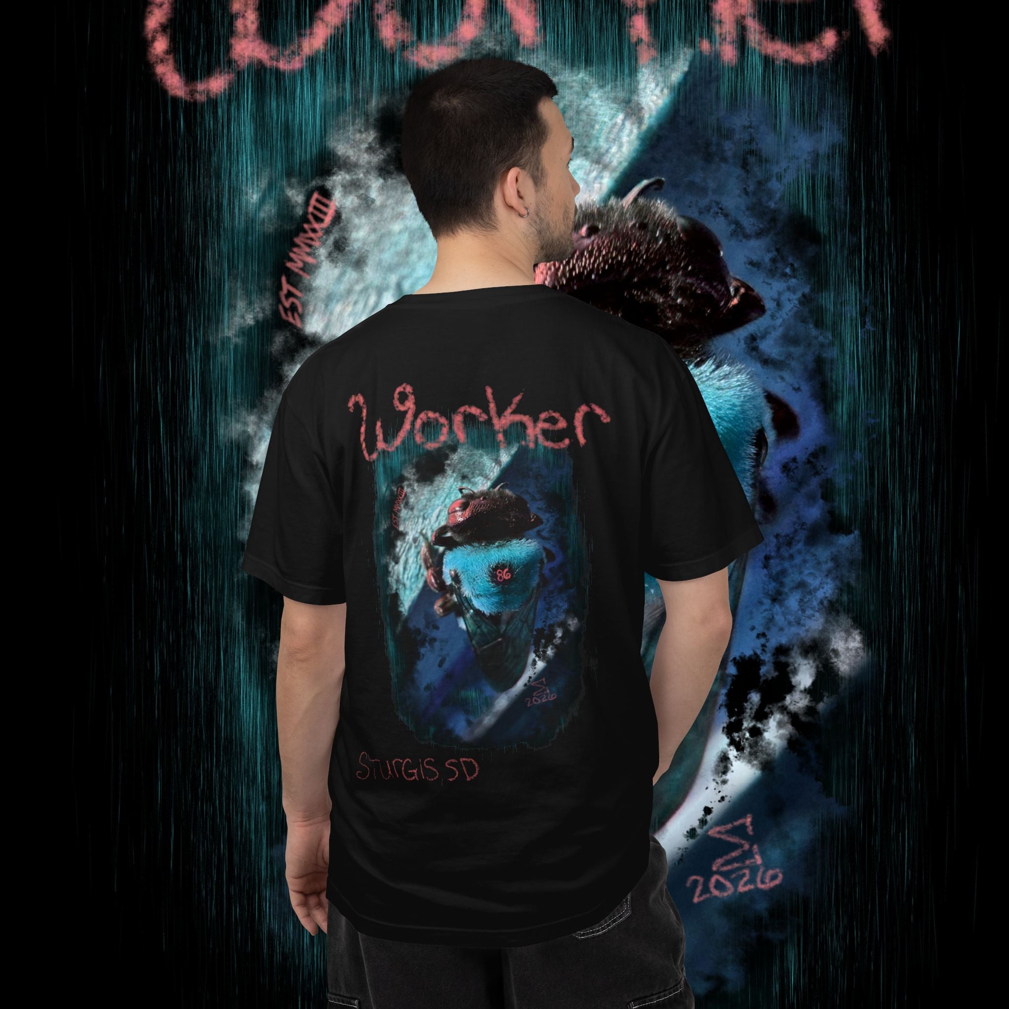JVMEZ Collective | “Worker Bee” | 2026 Sturgis Rally Tee