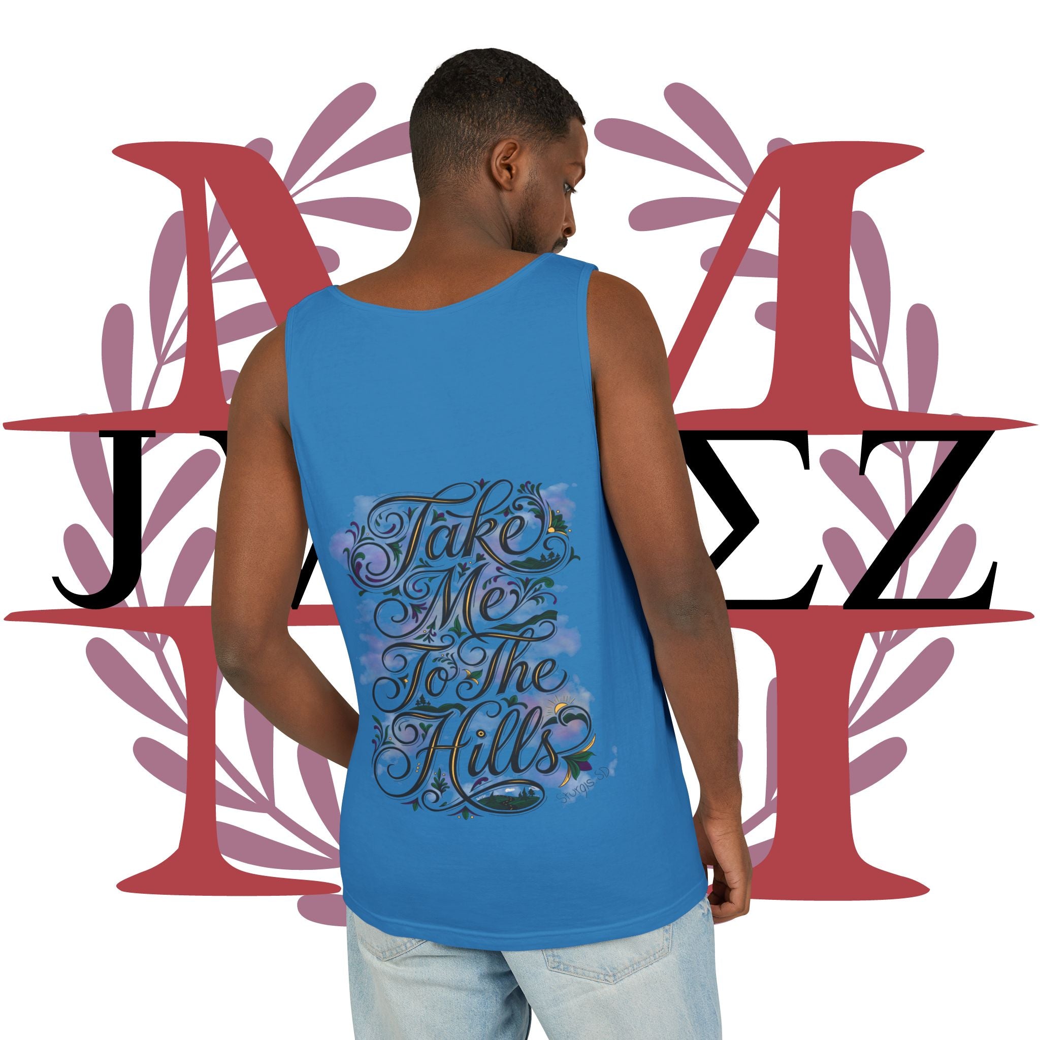 JVMEZ Collective | Sturgis Motorcycle Rally 2026 | "Take Me to the Hills" Tank Top