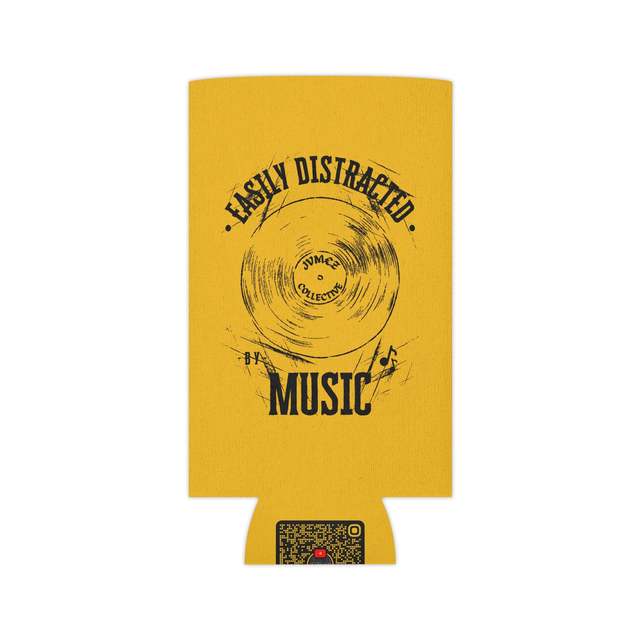 JVMEZ Collective | "Easily Distracted By Music" Koozie