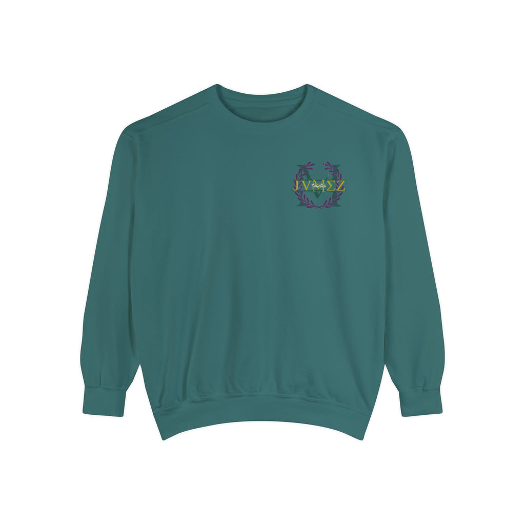 JVMEZ Collective Garment-Dyed Sweatshirt - The PINme® Swag Shop
