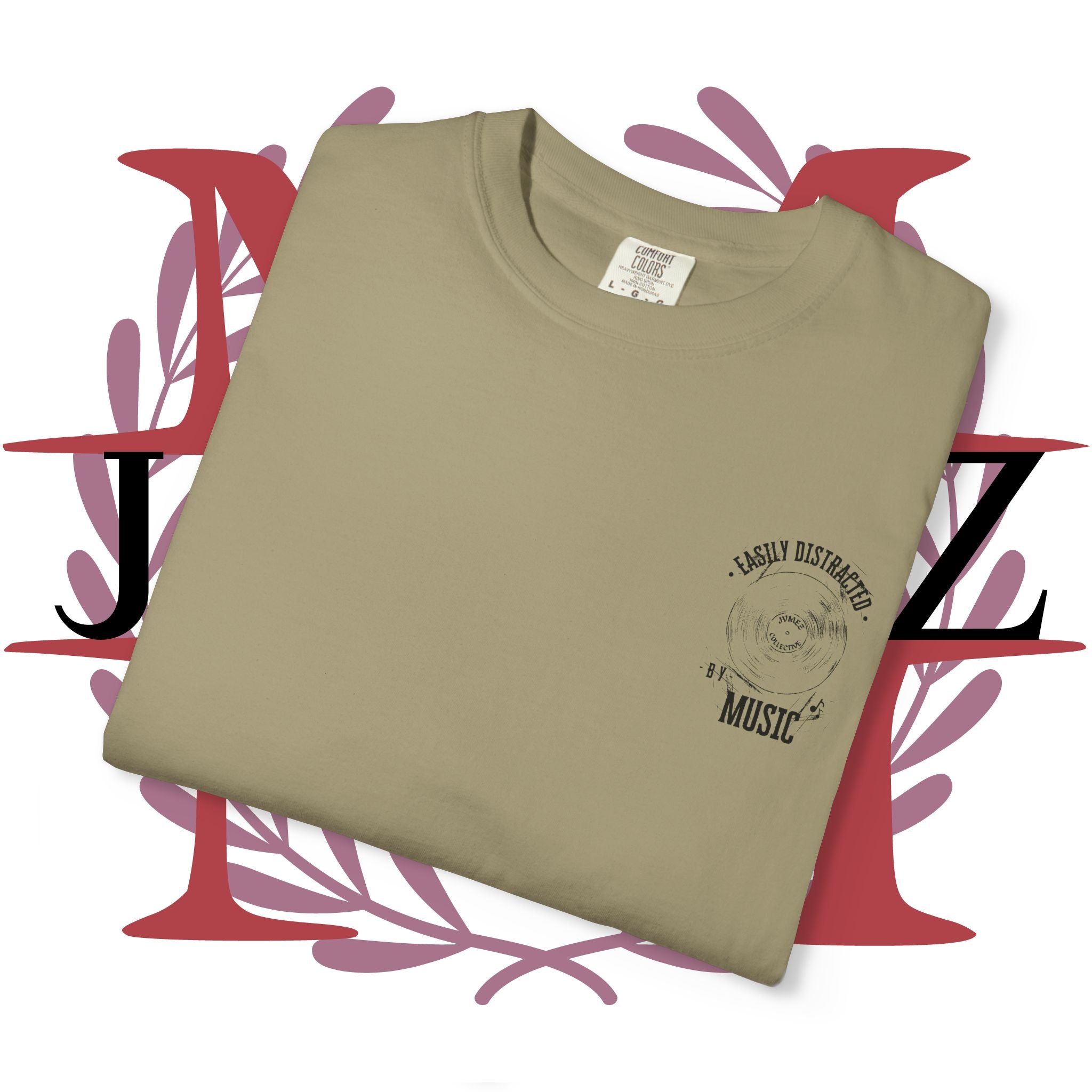 JVMEZ Collective | "Easily Distracted by Music" Tee