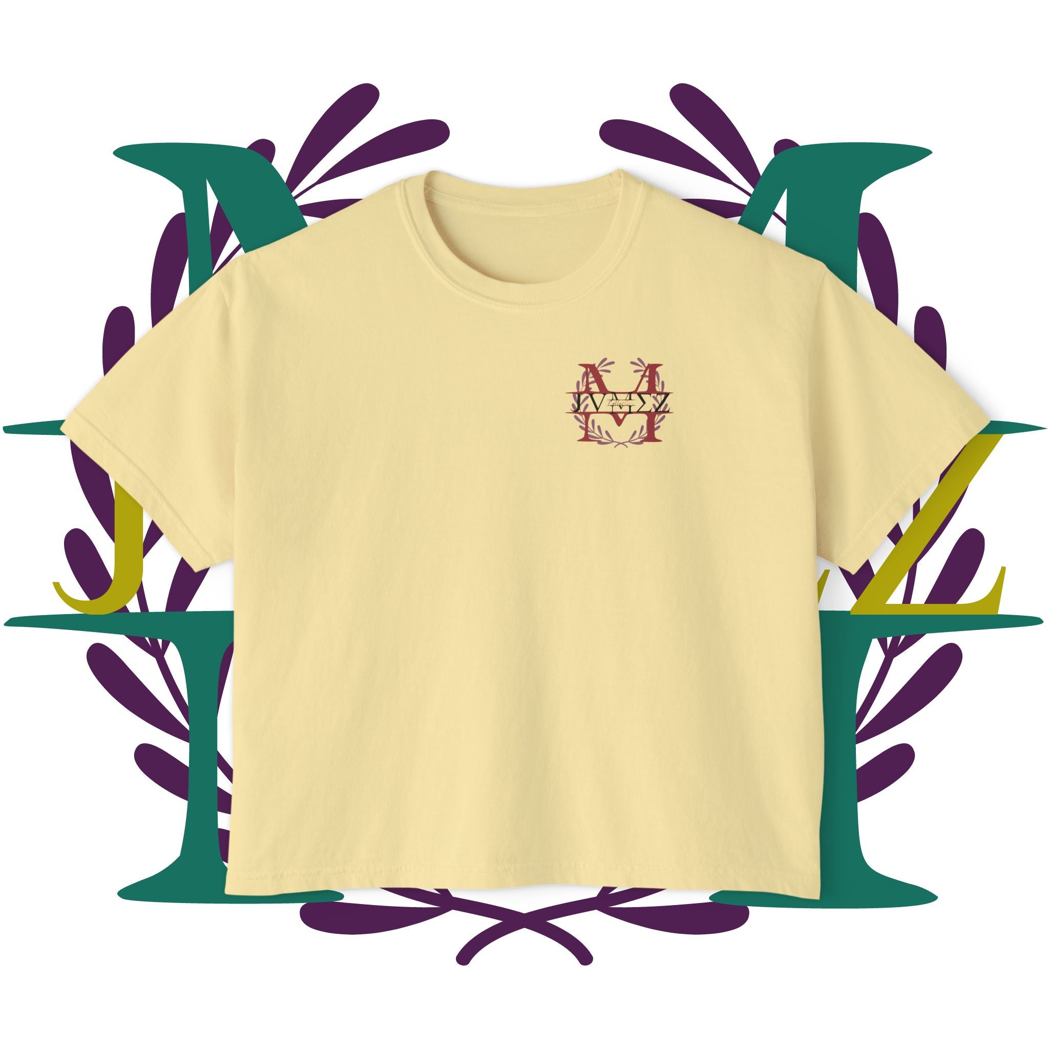 JVMEZ Collective | Easily Distracted By Music | Women's Boxy Tee