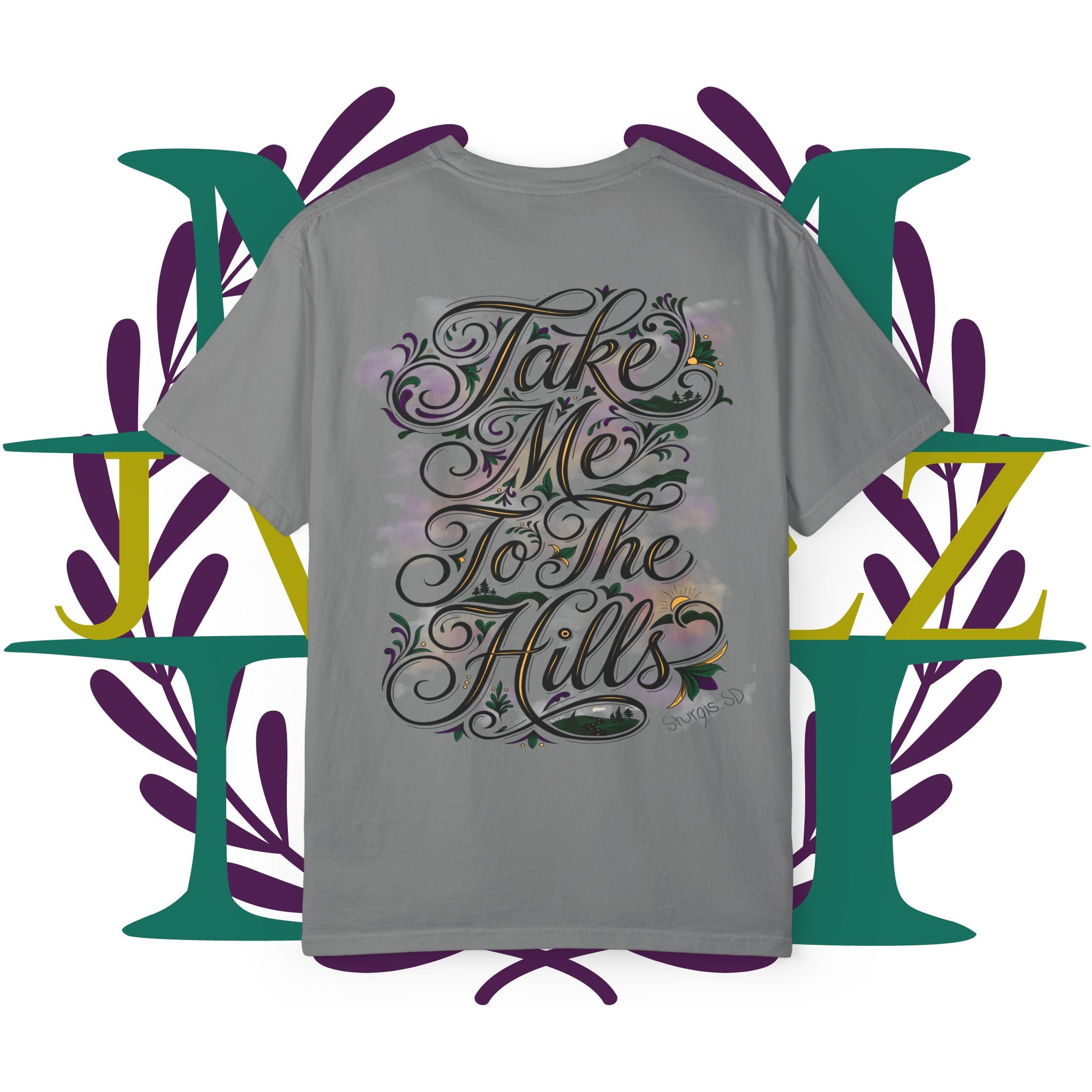 JVMEZ Collective | 2026 Sturgis Motorcycle Rally | “Take Me To The Hills” Tee