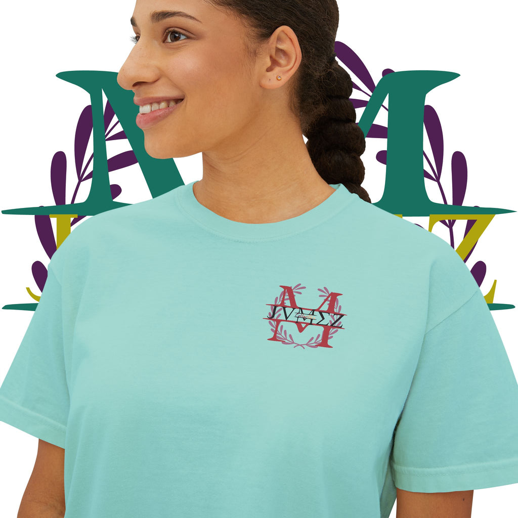 JVMEZ Collective | Easily Distracted By Music | Women's Boxy Tee