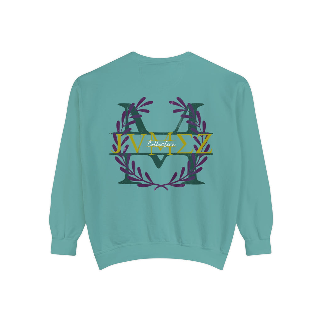 JVMEZ Collective Garment-Dyed Sweatshirt - The PINme® Swag Shop