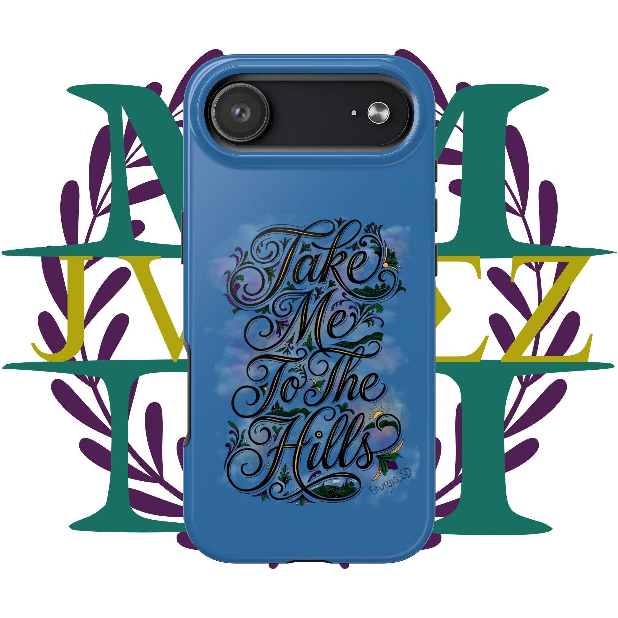 JVMEZ Collective | Sturgis Motorcycle Rally | "Take Me To The Hills" iPhone 17 Pro Max Case