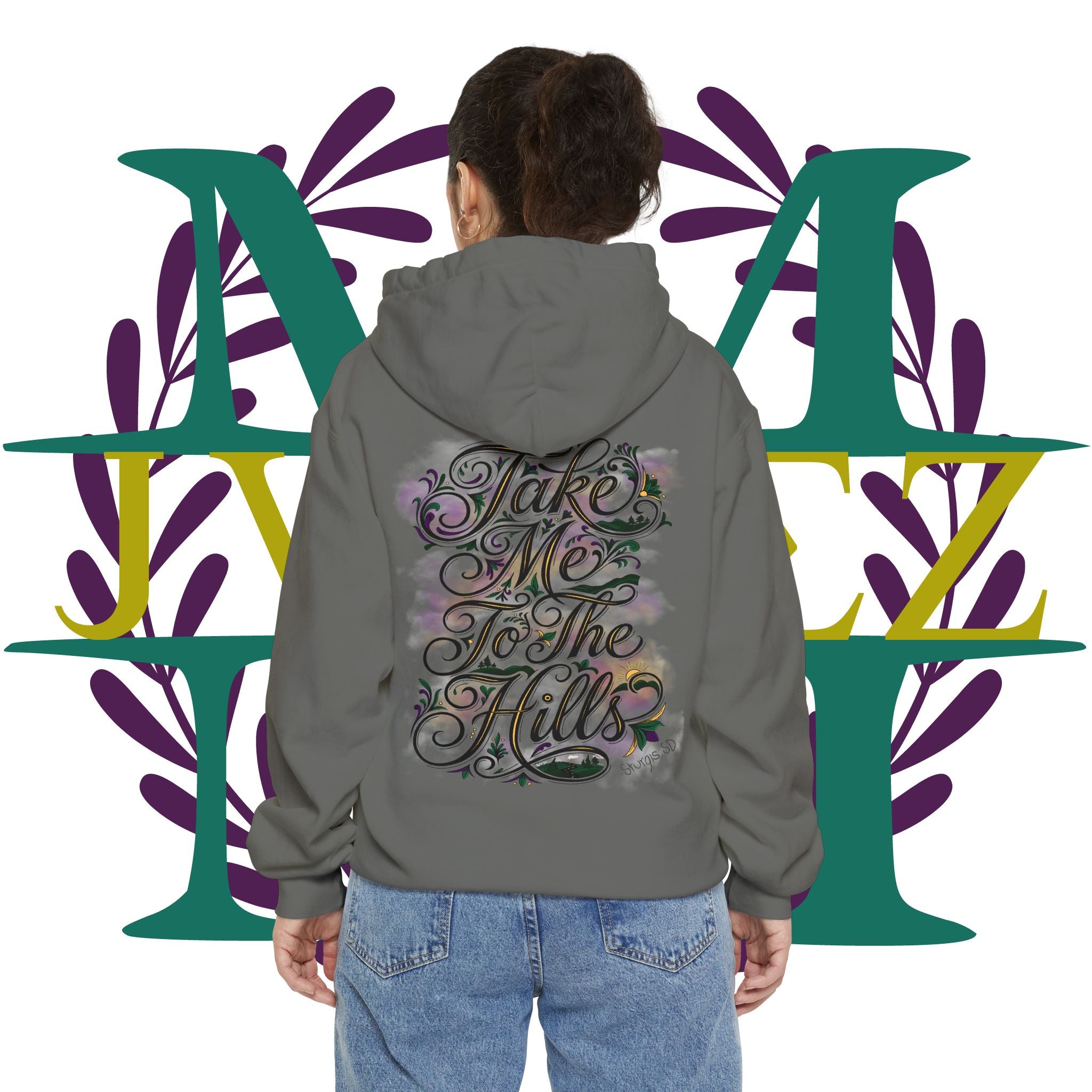 JVMEZ Collective | Sturgis Motorcycle Rally 2026 | "Take Me To The Hills" Hoodie