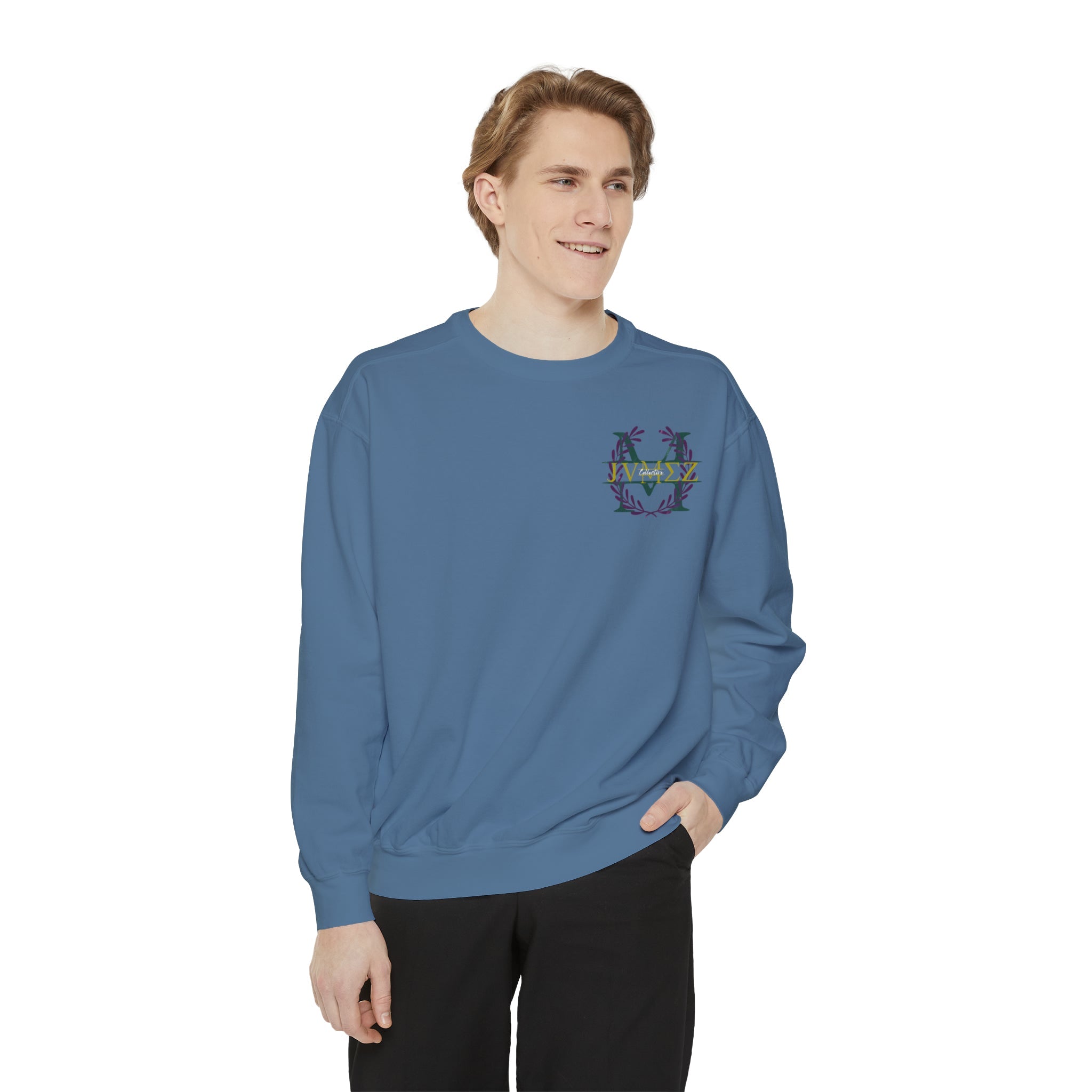 JVMEZ Collective Garment-Dyed Sweatshirt - The PINme® Swag Shop