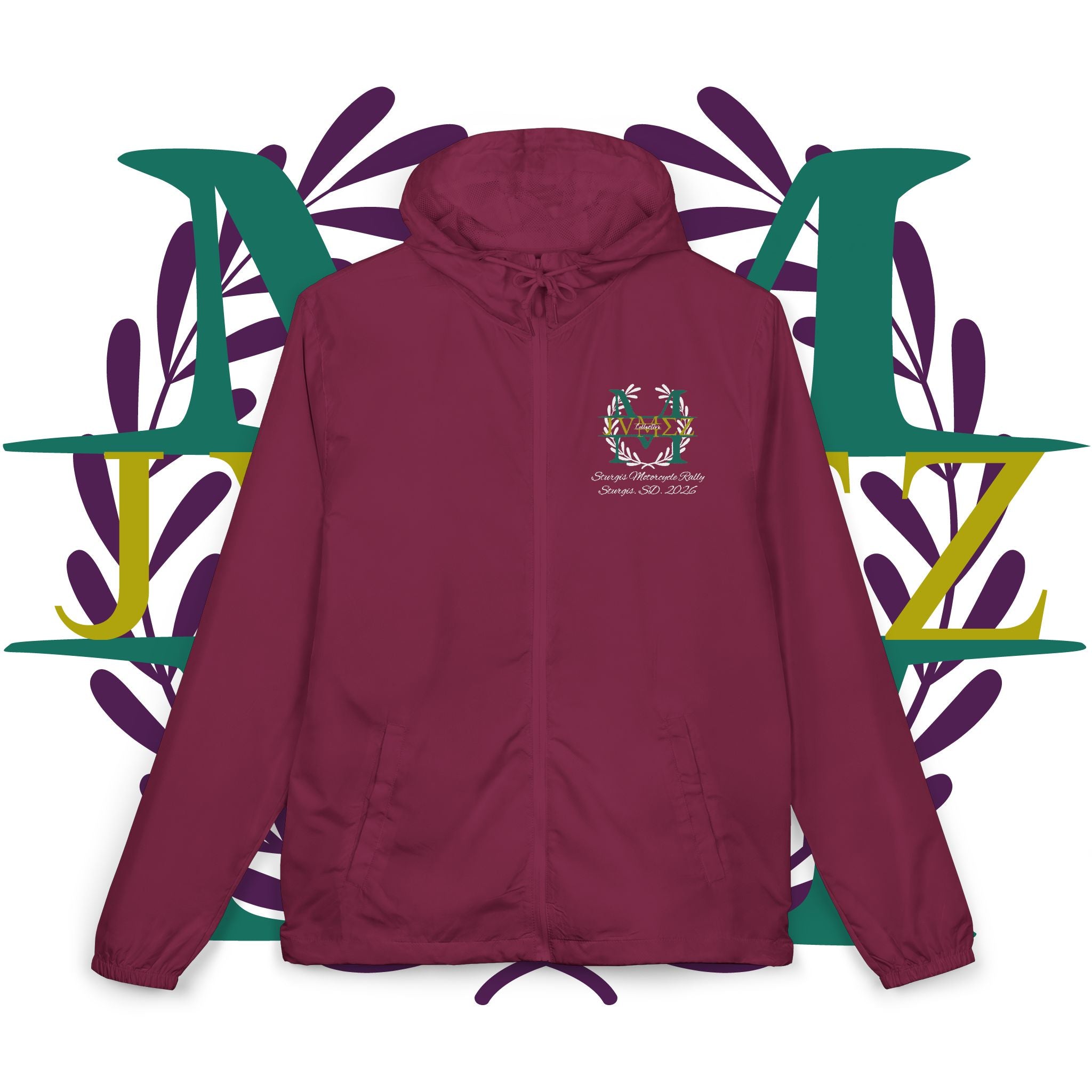 JVMEZ Collective | Sturgis Motorcycle Rally 2026 | “Take Me to the Hills” Windbreaker