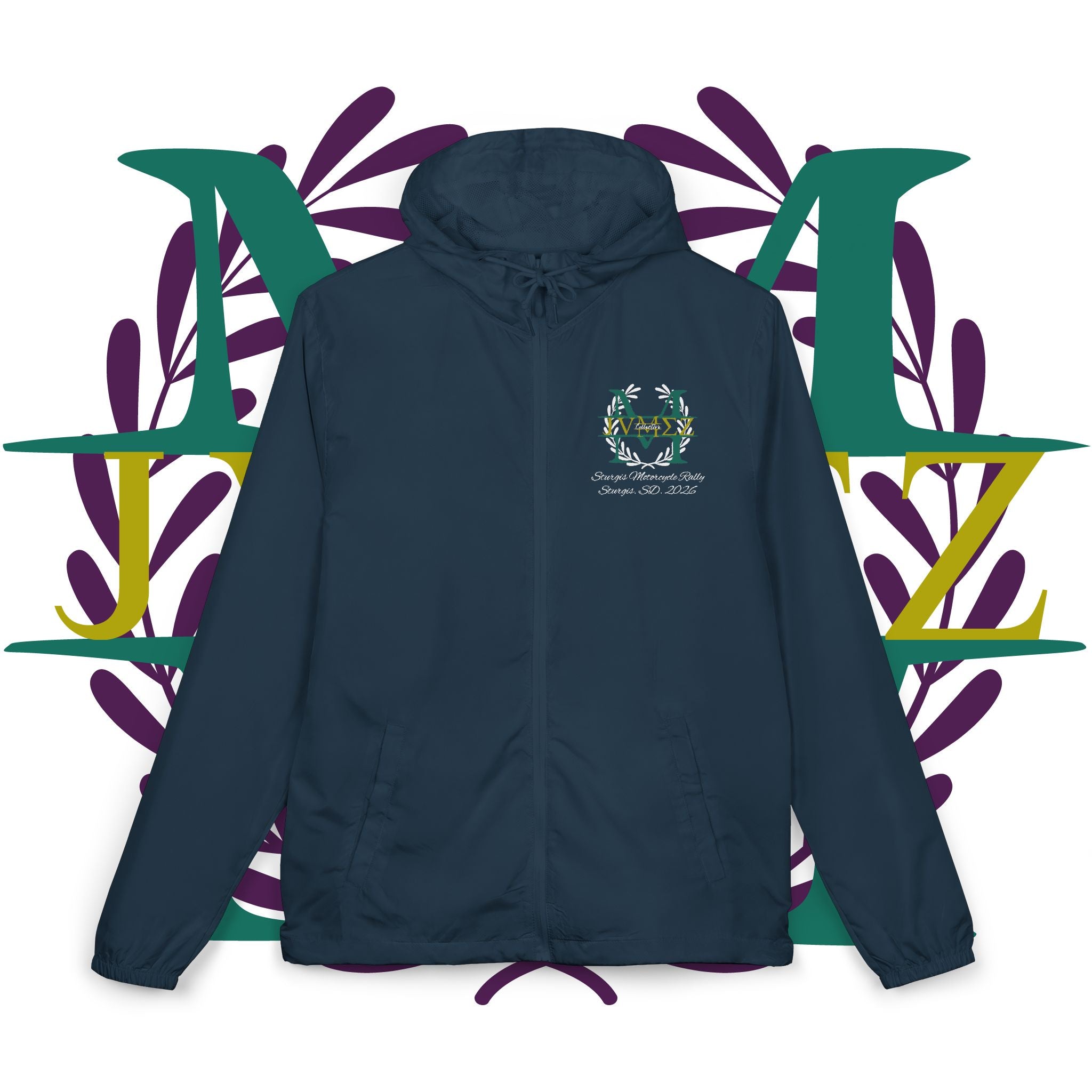 JVMEZ Collective | Sturgis Motorcycle Rally 2026 | “Take Me to the Hills” Windbreaker