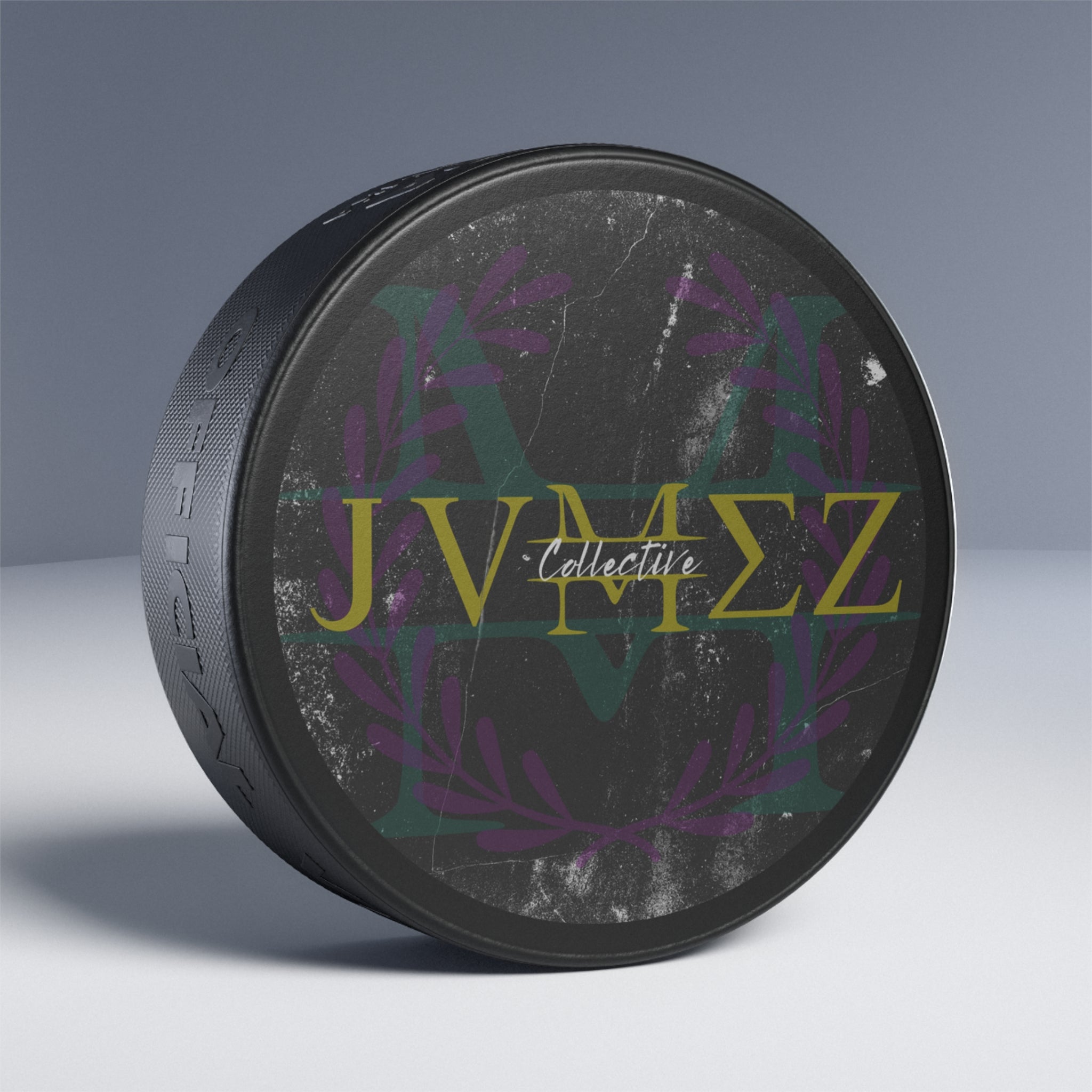 JVMEΖ Collective | "Get Out And Play" | Logo Hockey Puck