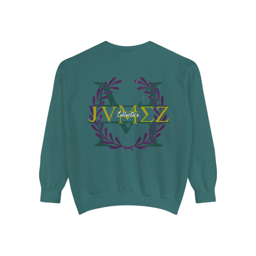 JVMEZ Collective Garment-Dyed Sweatshirt - The PINme® Swag Shop