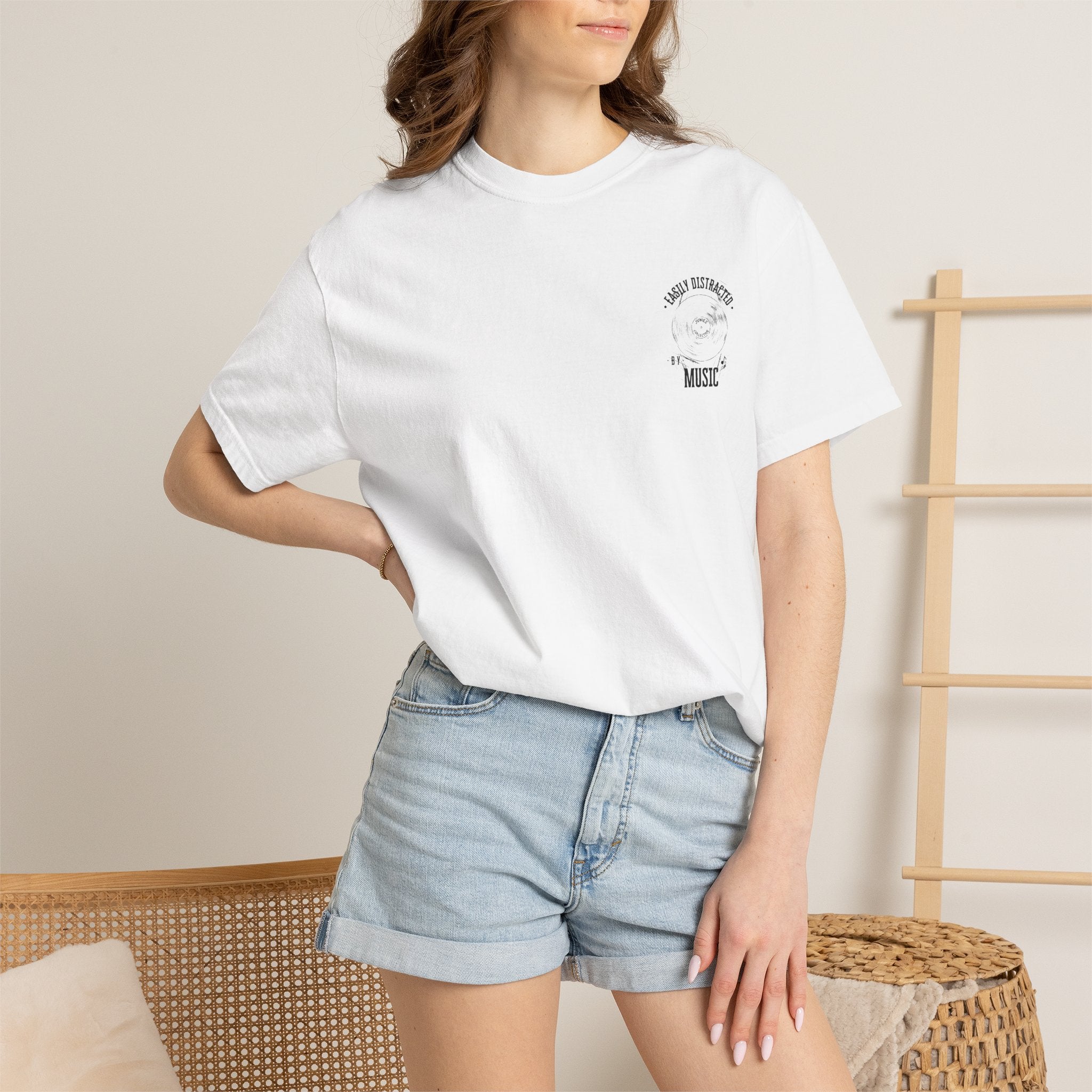 JVMEZ Collective | "Easily Distracted by Music" Tee