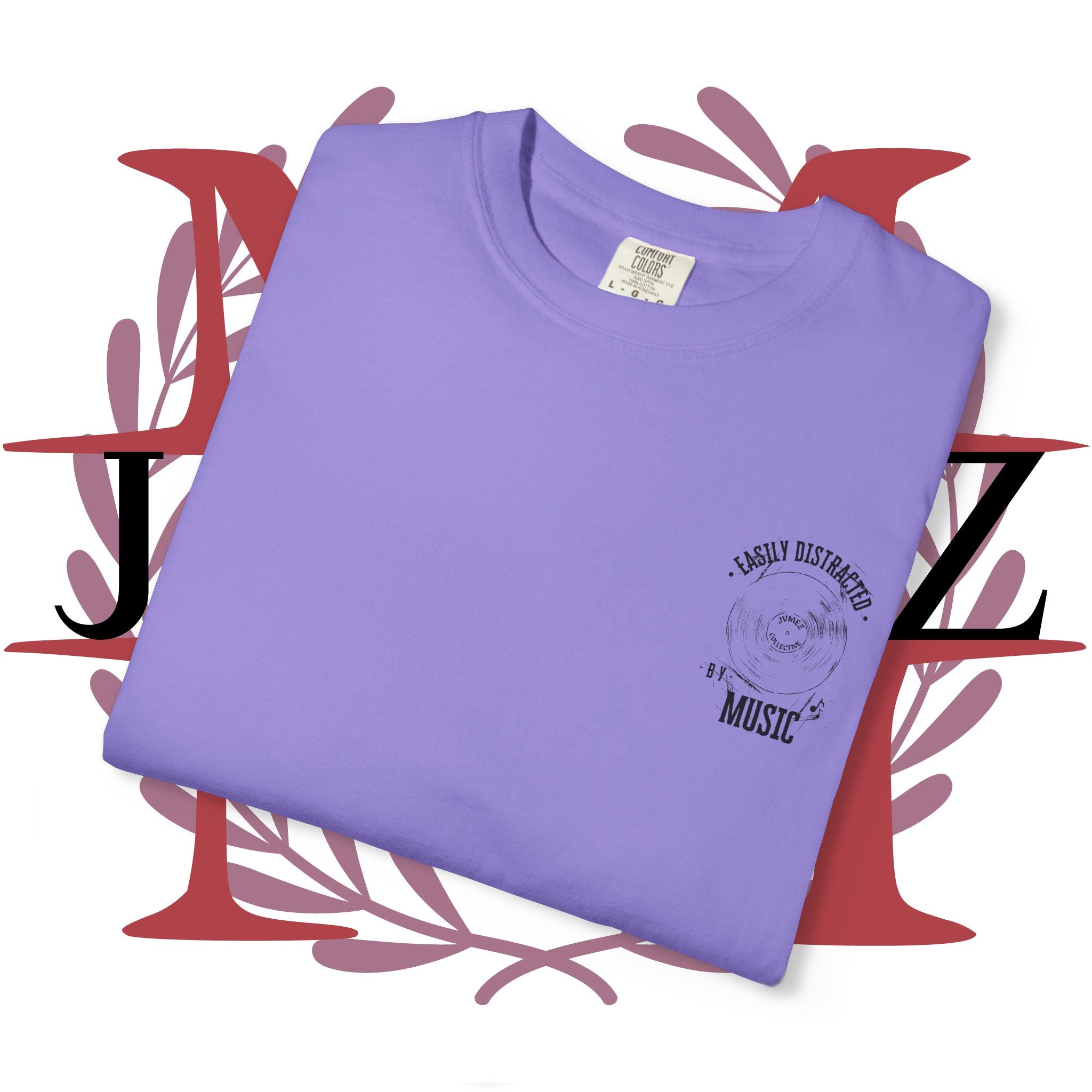 JVMEZ Collective | "Easily Distracted by Music" Tee