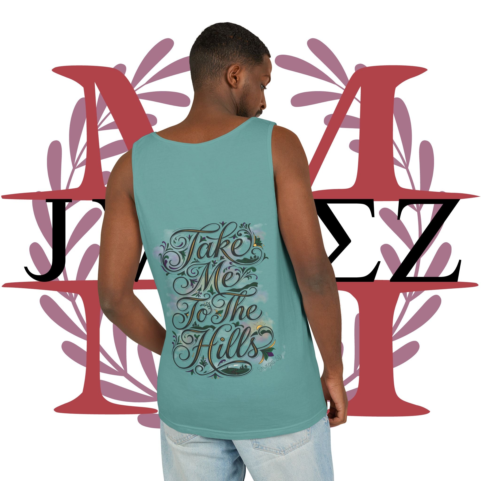 JVMEZ Collective | Sturgis Motorcycle Rally 2026 | "Take Me to the Hills" Tank Top