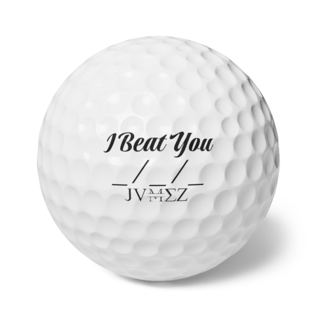 JVMEZ Collective | "I Beat You" Golf Ball (6 PACK)