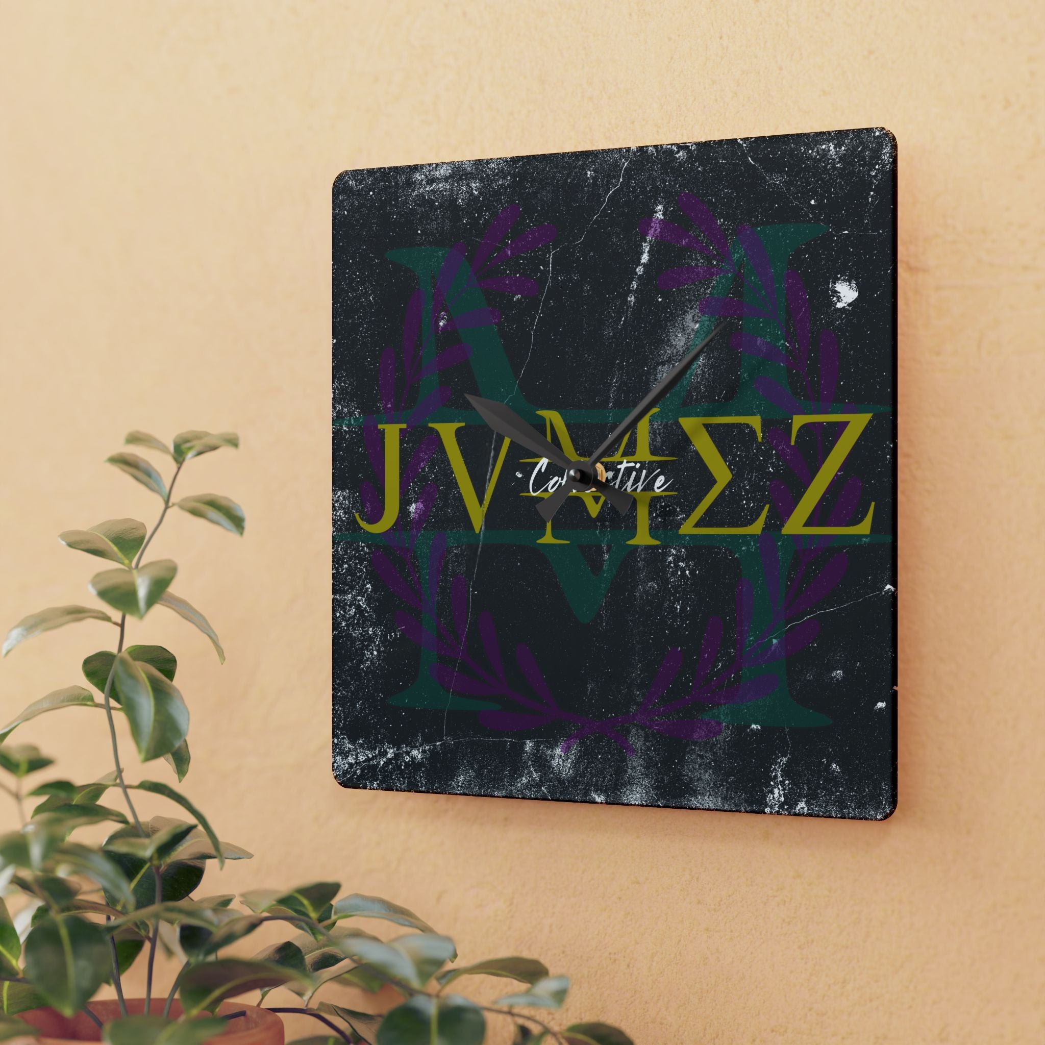 JVMEZ Collective | Acrylic Wall Clock