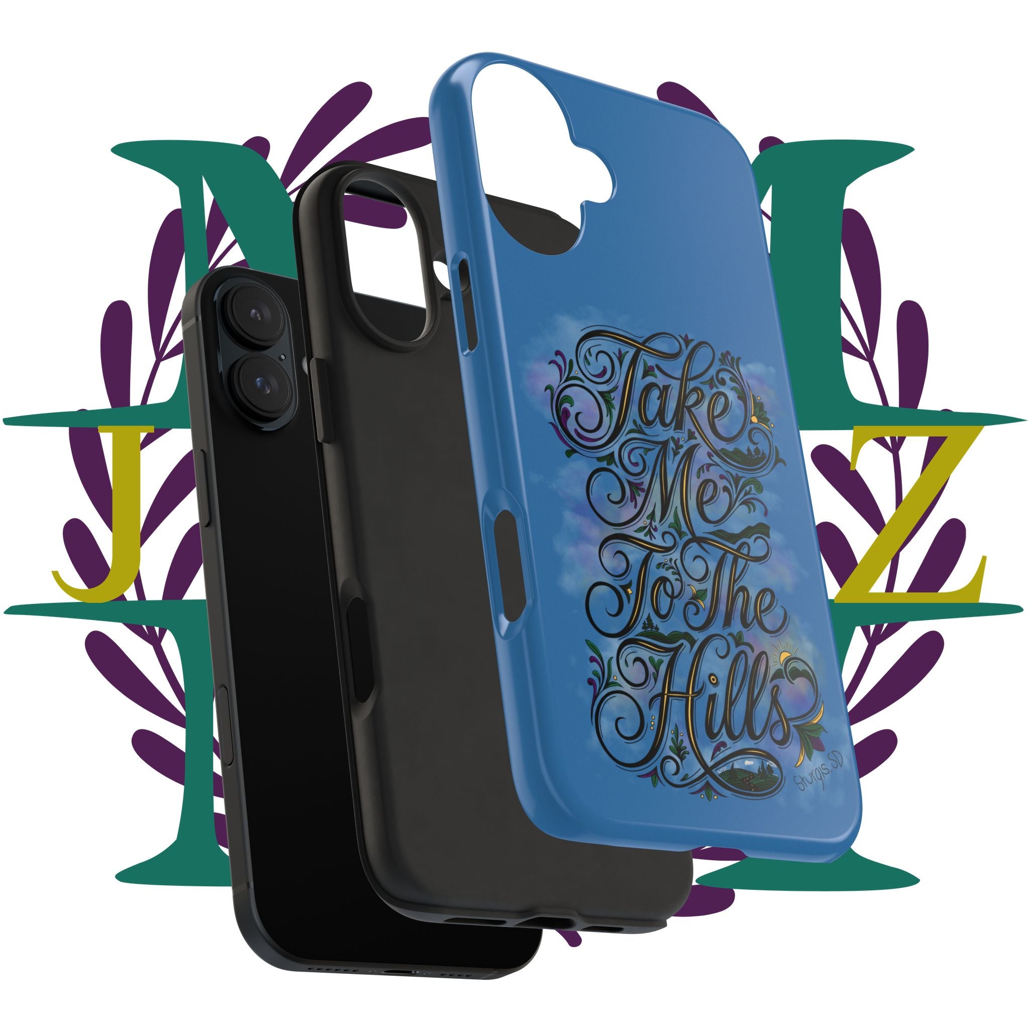 JVMEZ Collective | Sturgis Motorcycle Rally | "Take Me To The Hills" iPhone 17 Pro Max Case