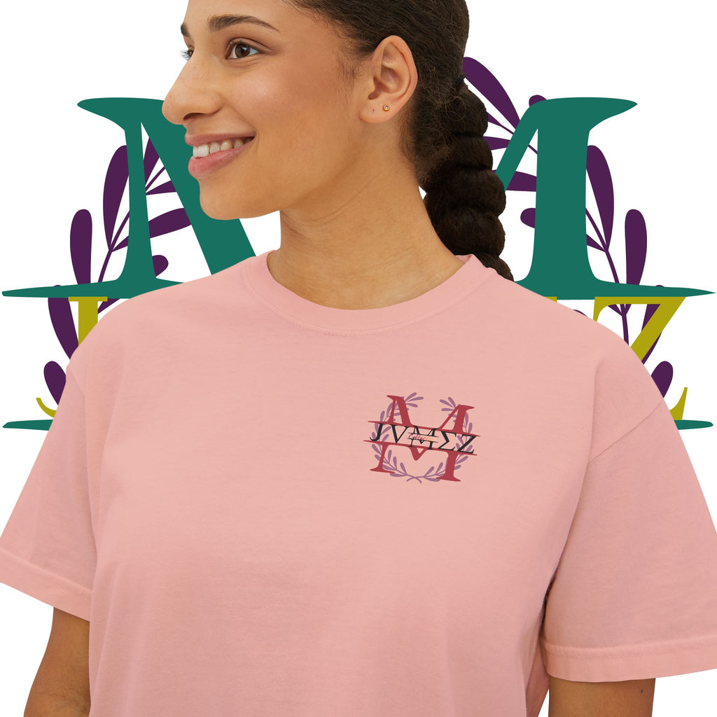 JVMEZ Collective | Easily Distracted By Music | Women's Boxy Tee