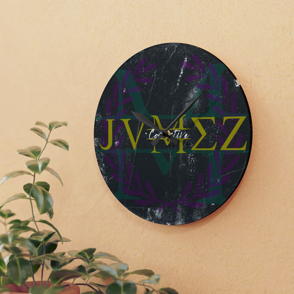 JVMEZ Collective | Acrylic Wall Clock