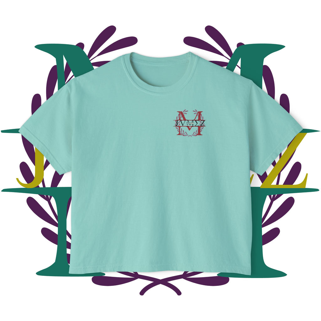 JVMEZ Collective | Easily Distracted By Music | Women's Boxy Tee