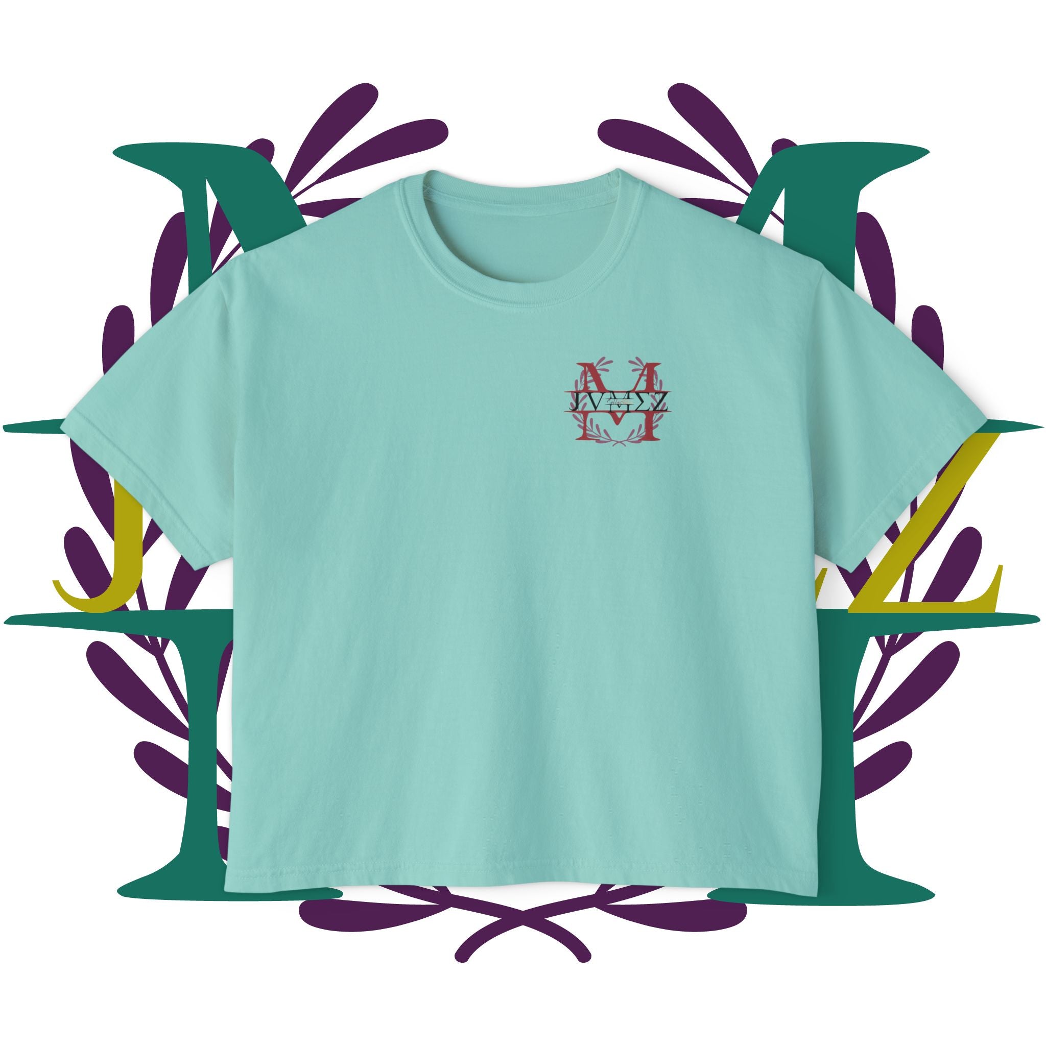 JVMEZ Collective | Easily Distracted By Music | Women's Boxy Tee