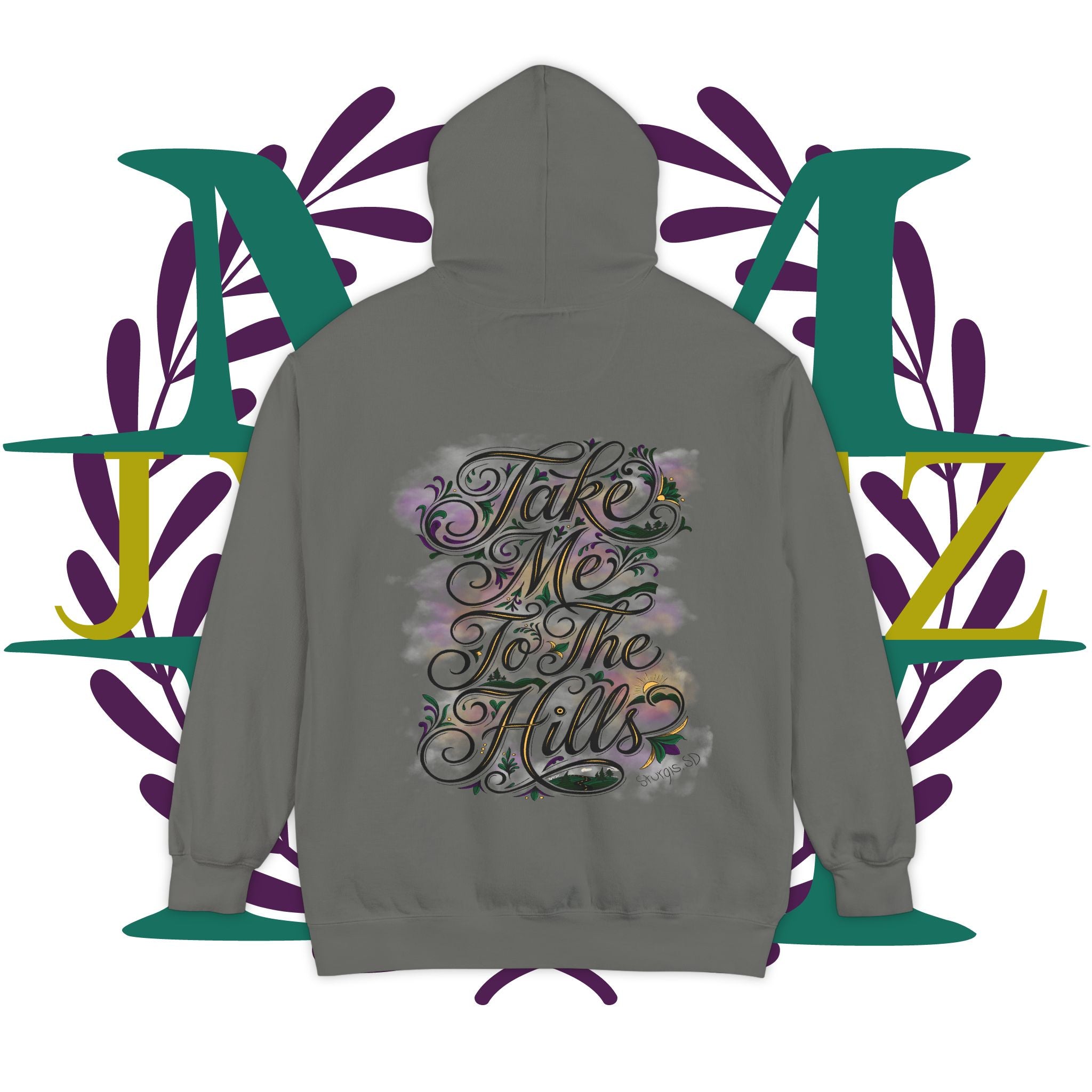JVMEZ Collective | Sturgis Motorcycle Rally 2026 | "Take Me To The Hills" Hoodie