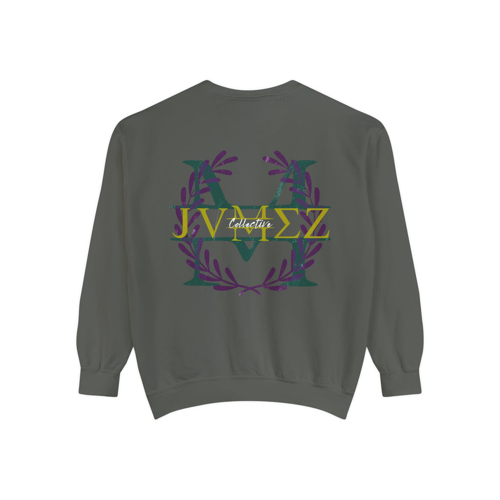 JVMEZ Collective Garment-Dyed Sweatshirt - The PINme® Swag Shop
