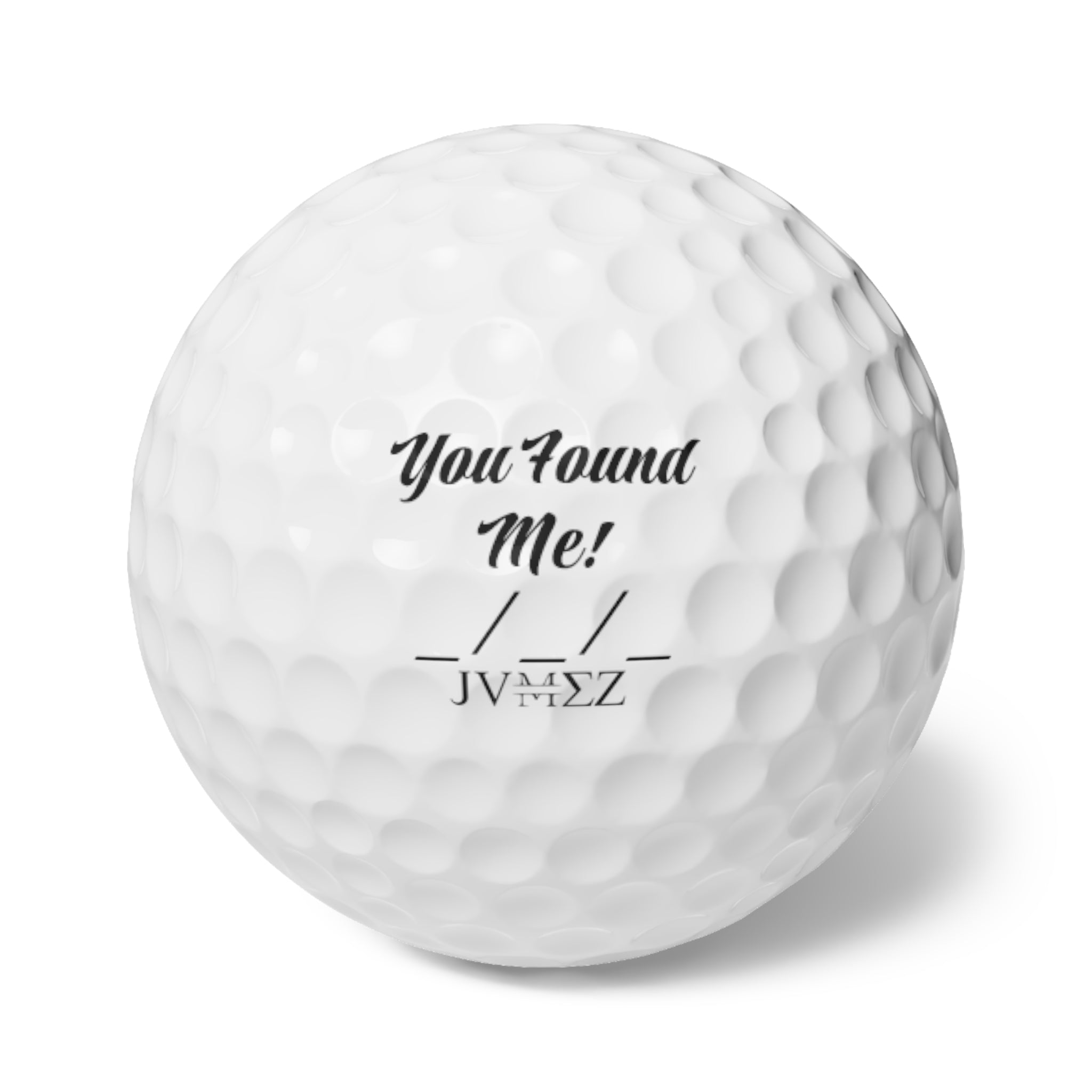JVMEZ Collective | "You Found Me!" Golf Ball (6 PACK)