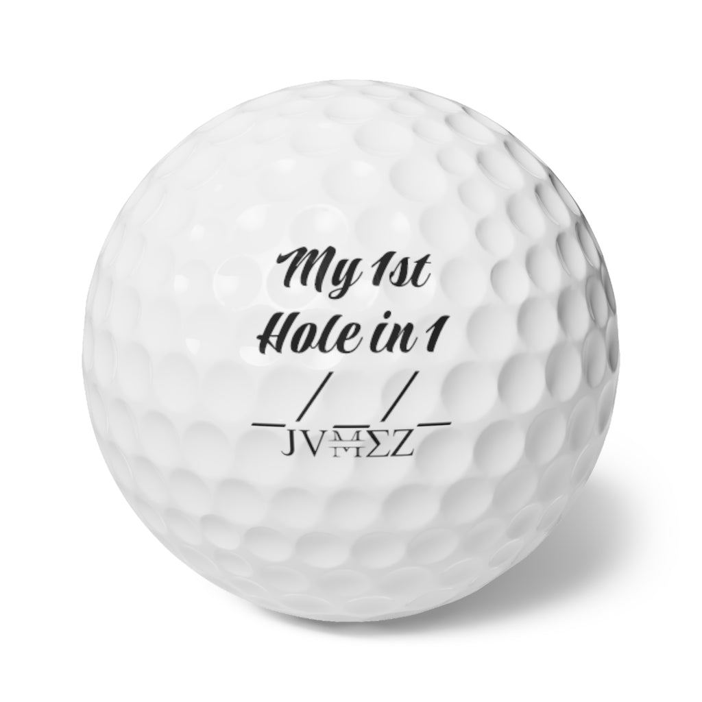 JVMEZ Collective | "My First Hole In One" Golf Ball (6 PACK)