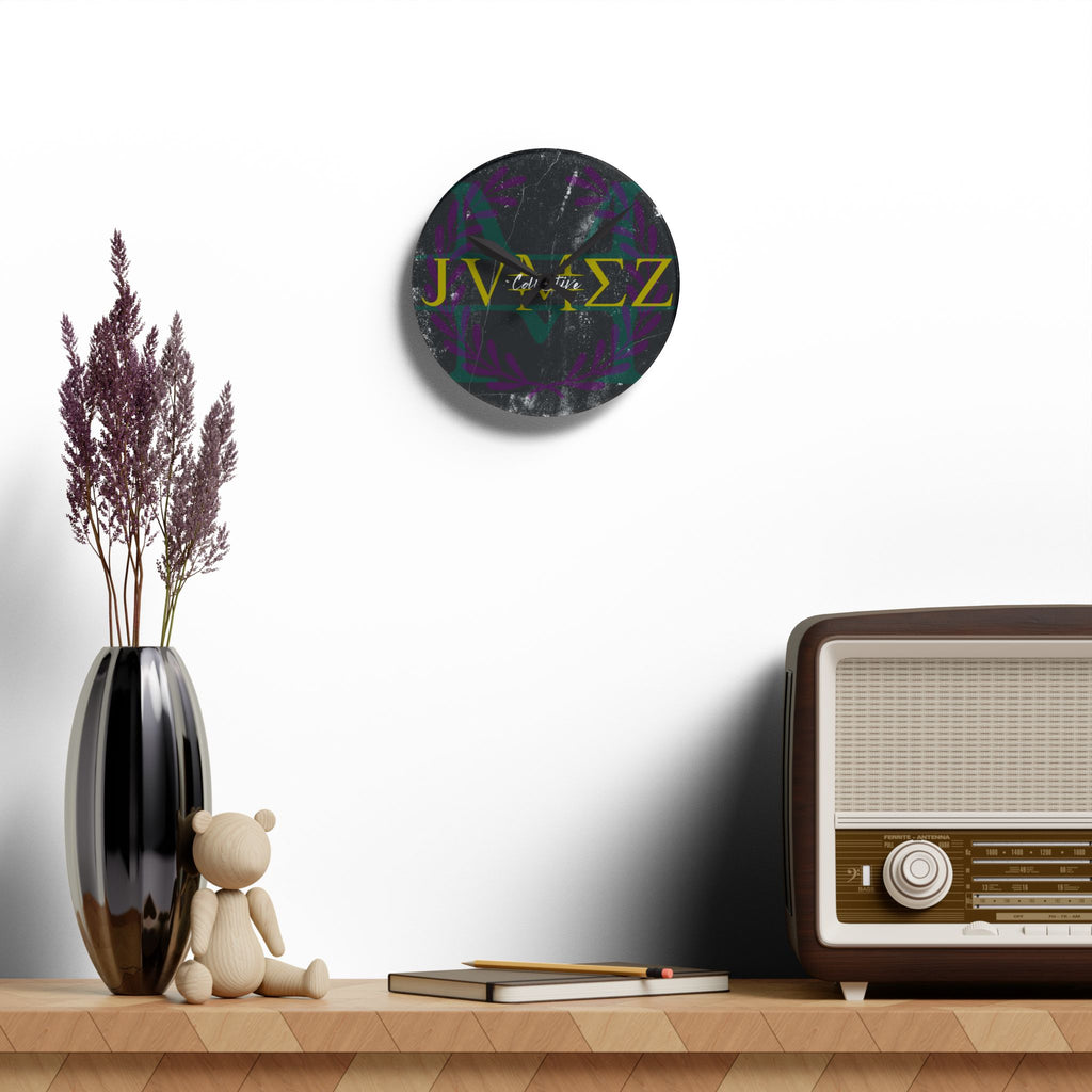 JVMEZ Collective | Acrylic Wall Clock