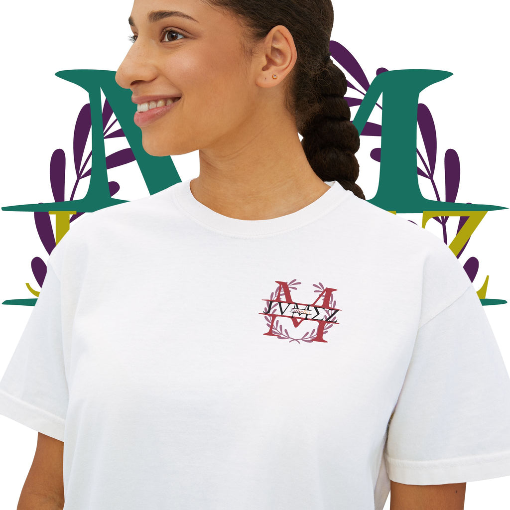 JVMEZ Collective | Easily Distracted By Music | Women's Boxy Tee