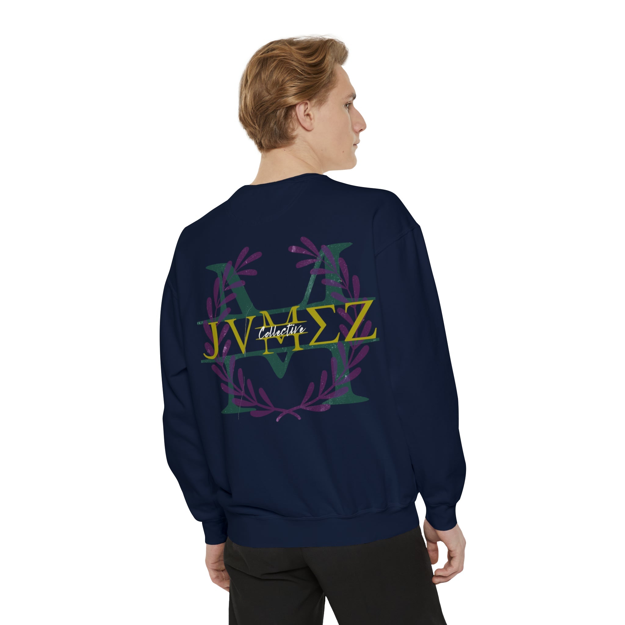 JVMEZ Collective Garment-Dyed Sweatshirt - The PINme® Swag Shop