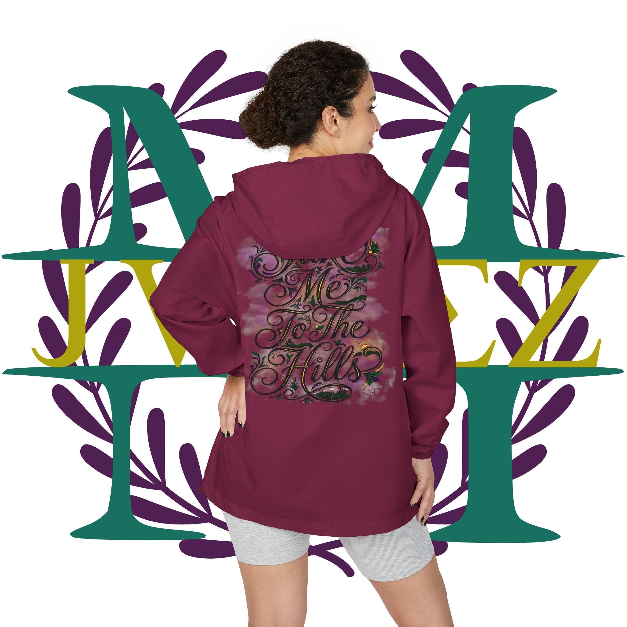 JVMEZ Collective | Sturgis Motorcycle Rally 2026 | “Take Me to the Hills” Windbreaker