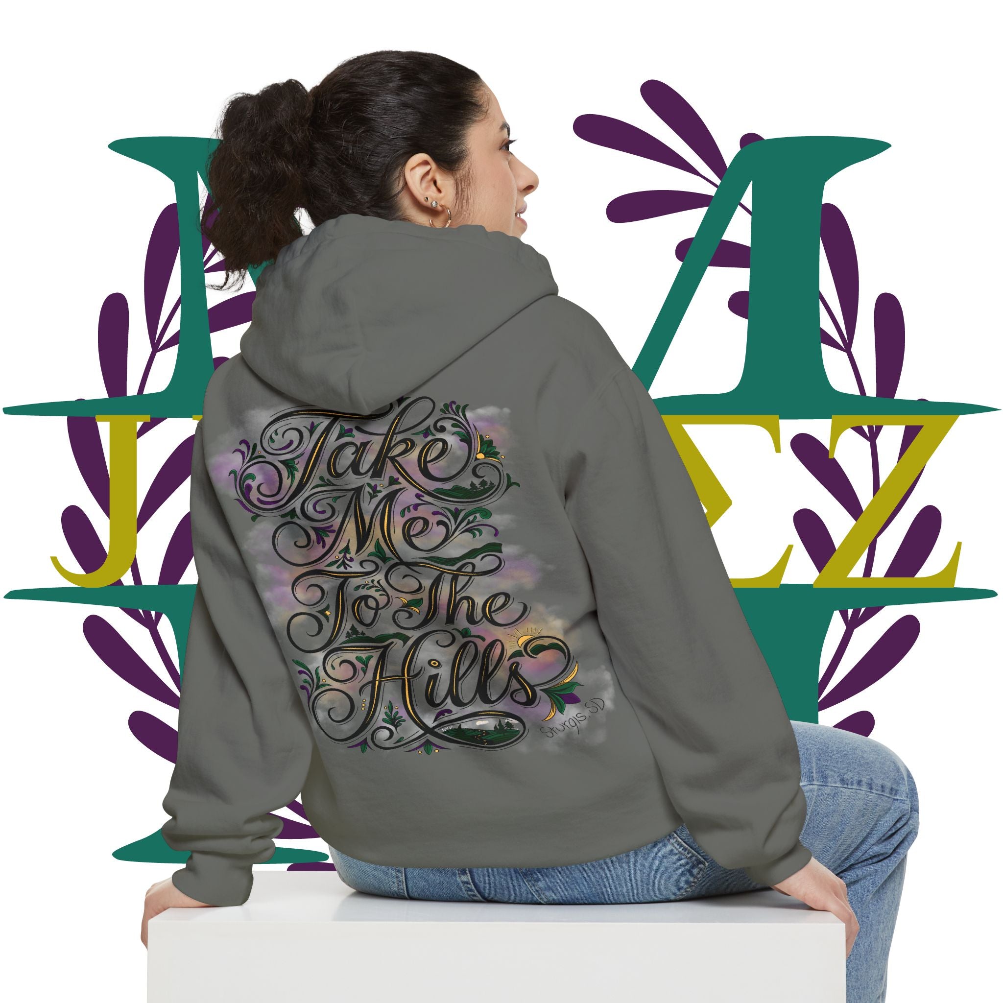 JVMEZ Collective | Sturgis Motorcycle Rally 2026 | "Take Me To The Hills" Hoodie