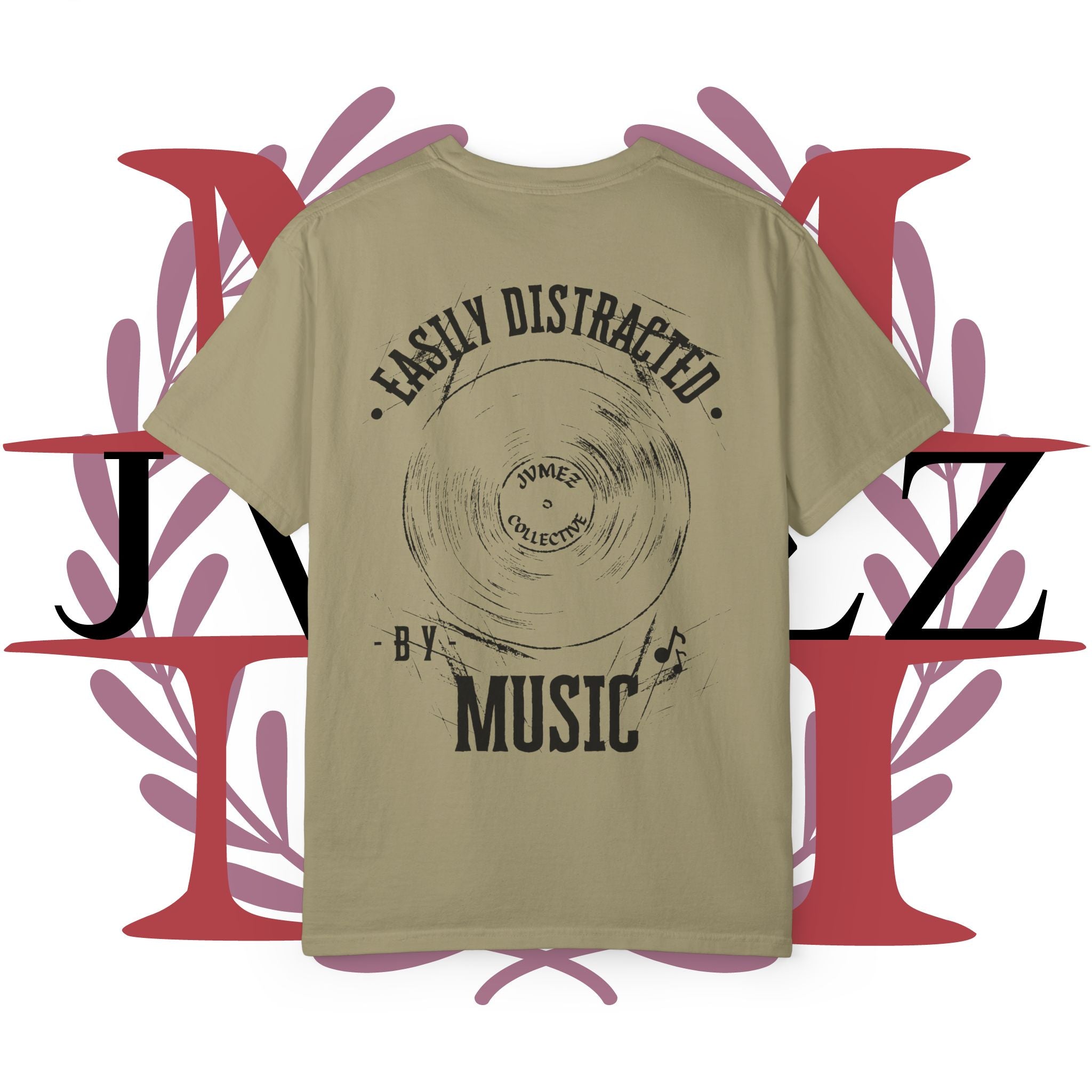 JVMEZ Collective | "Easily Distracted by Music" Tee