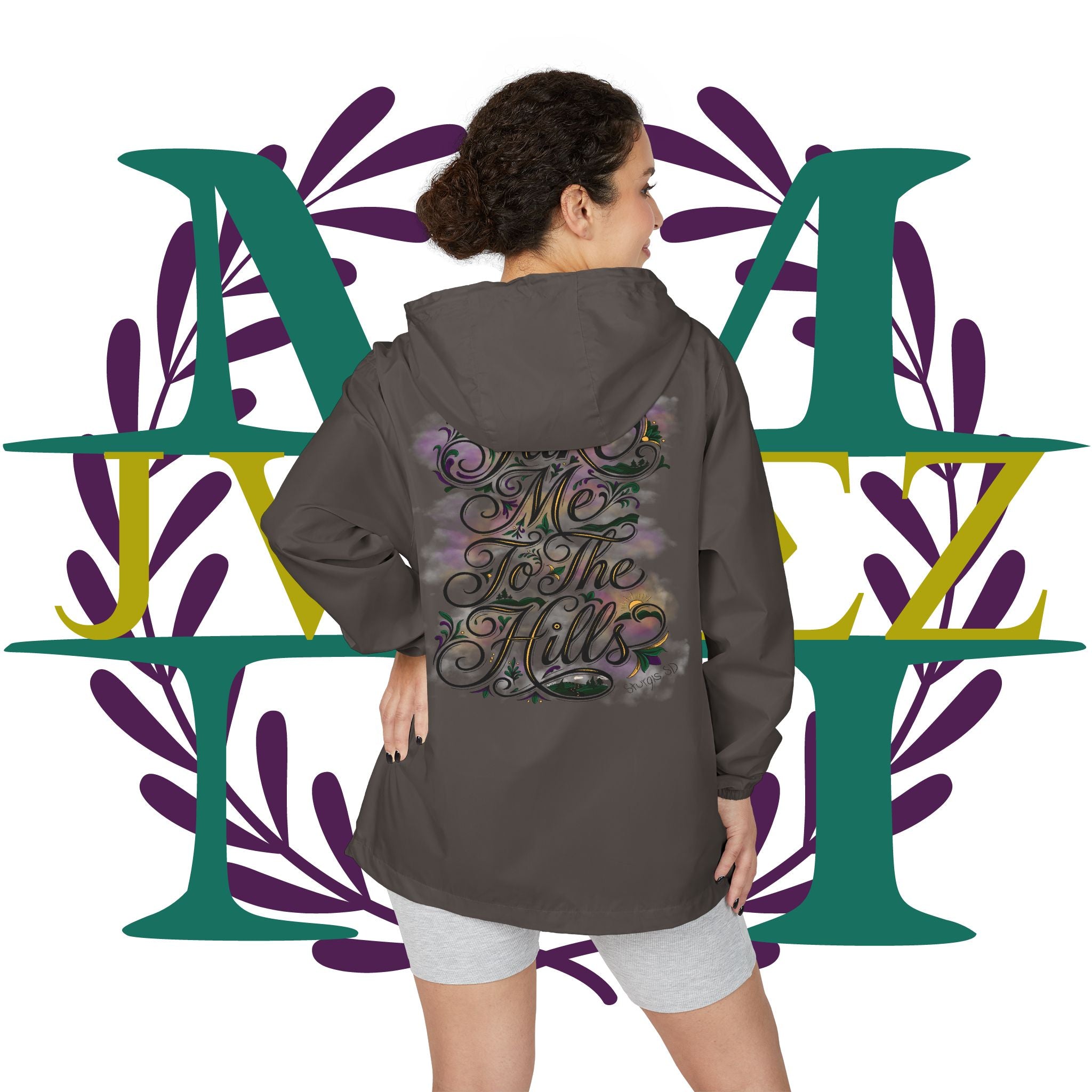 JVMEZ Collective | Sturgis Motorcycle Rally 2026 | “Take Me to the Hills” Windbreaker