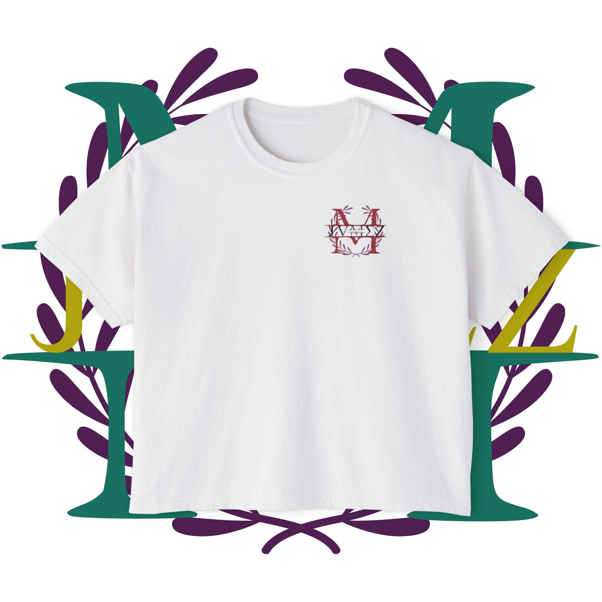 JVMEZ Collective | Easily Distracted By Music | Women's Boxy Tee