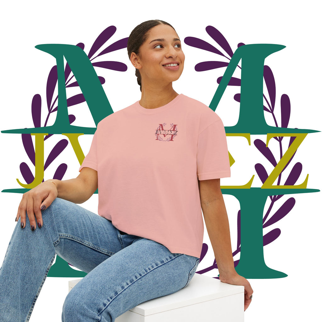 JVMEZ Collective | Easily Distracted By Music | Women's Boxy Tee