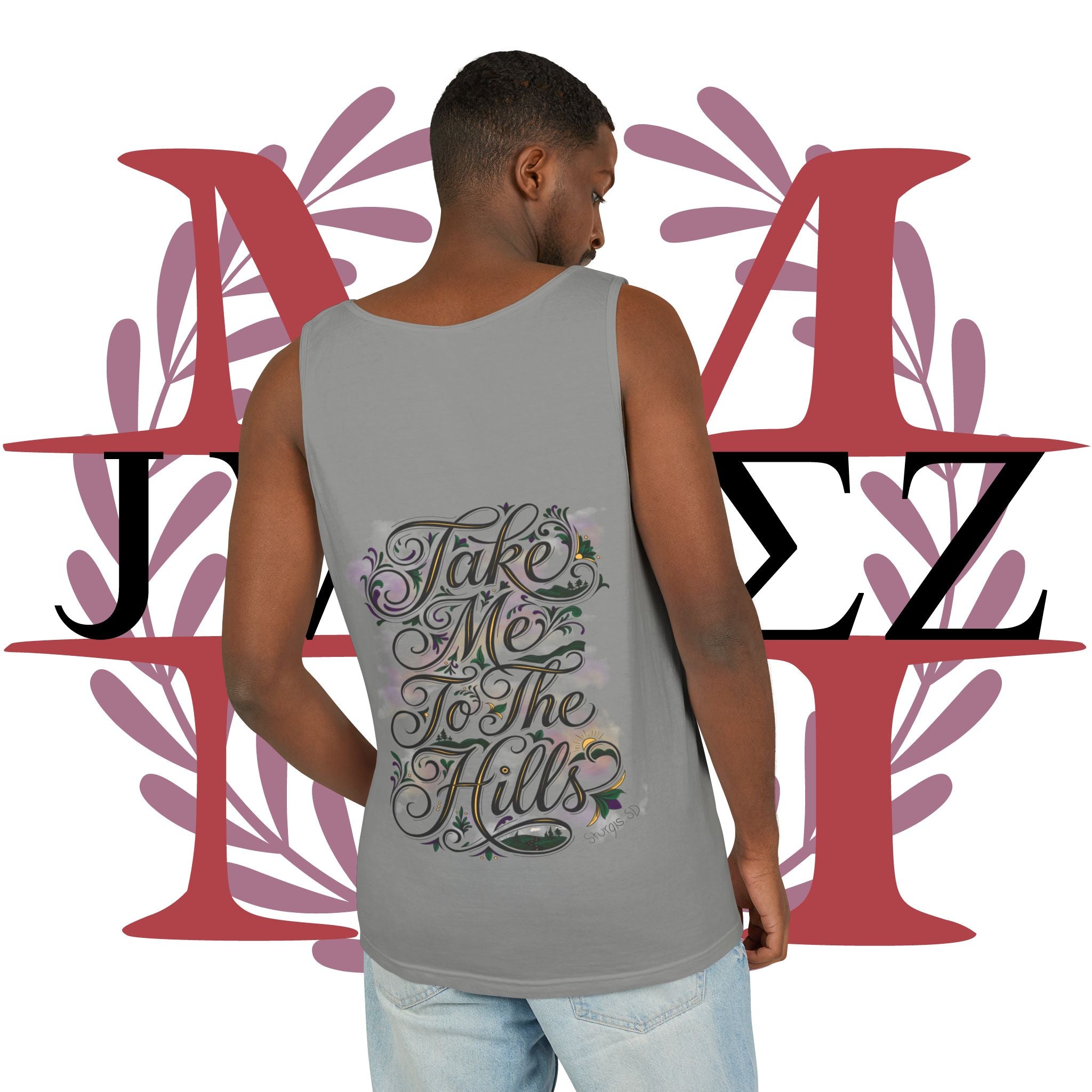 JVMEZ Collective | Sturgis Motorcycle Rally 2026 | "Take Me to the Hills" Tank Top