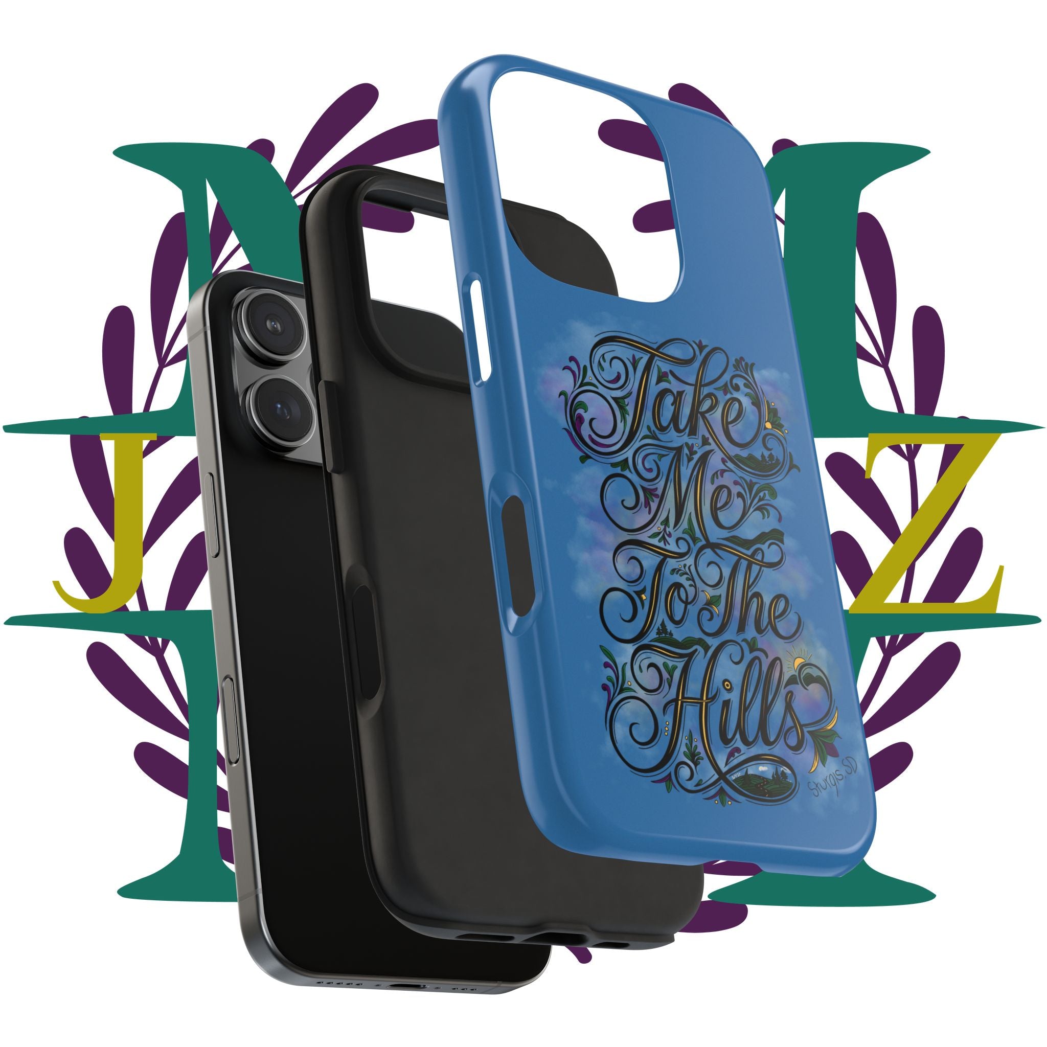 JVMEZ Collective | Sturgis Motorcycle Rally | "Take Me To The Hills" iPhone 17 Pro Max Case